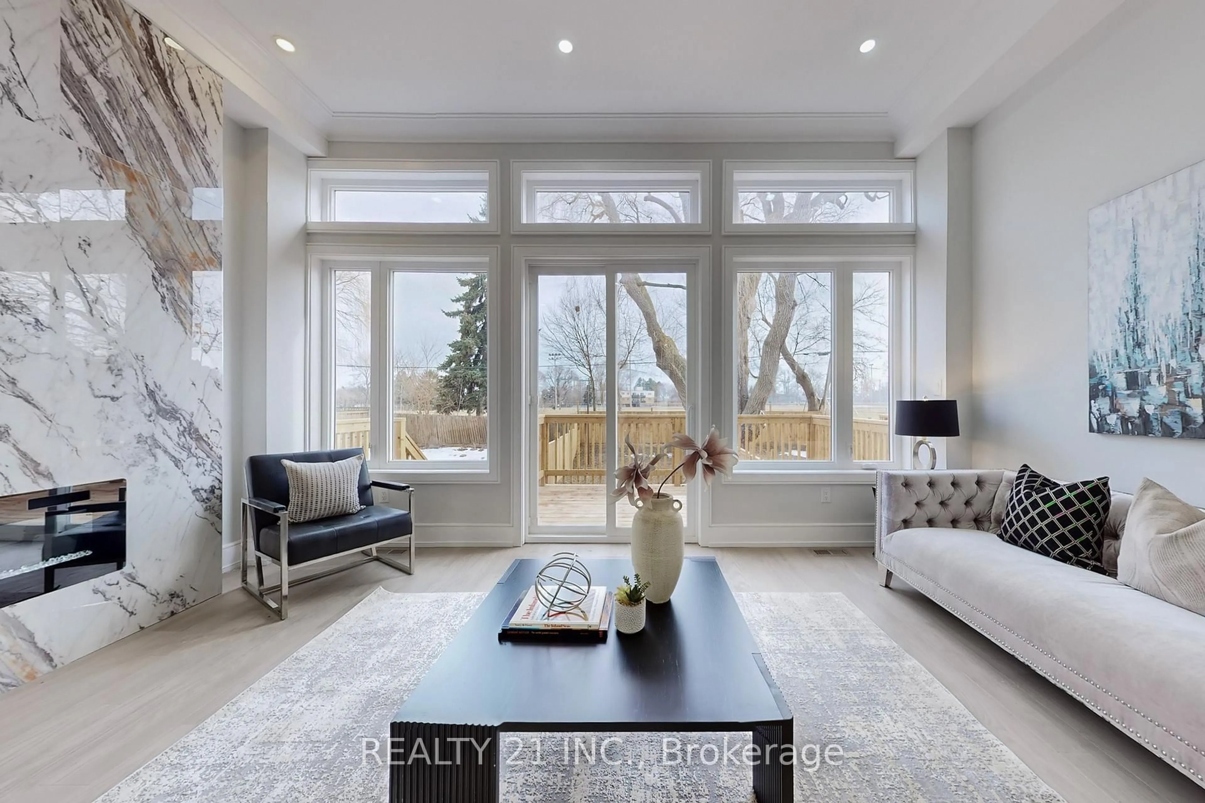 Living room with furniture, unknown for 15 Malta St, Toronto Ontario M1N 2L2