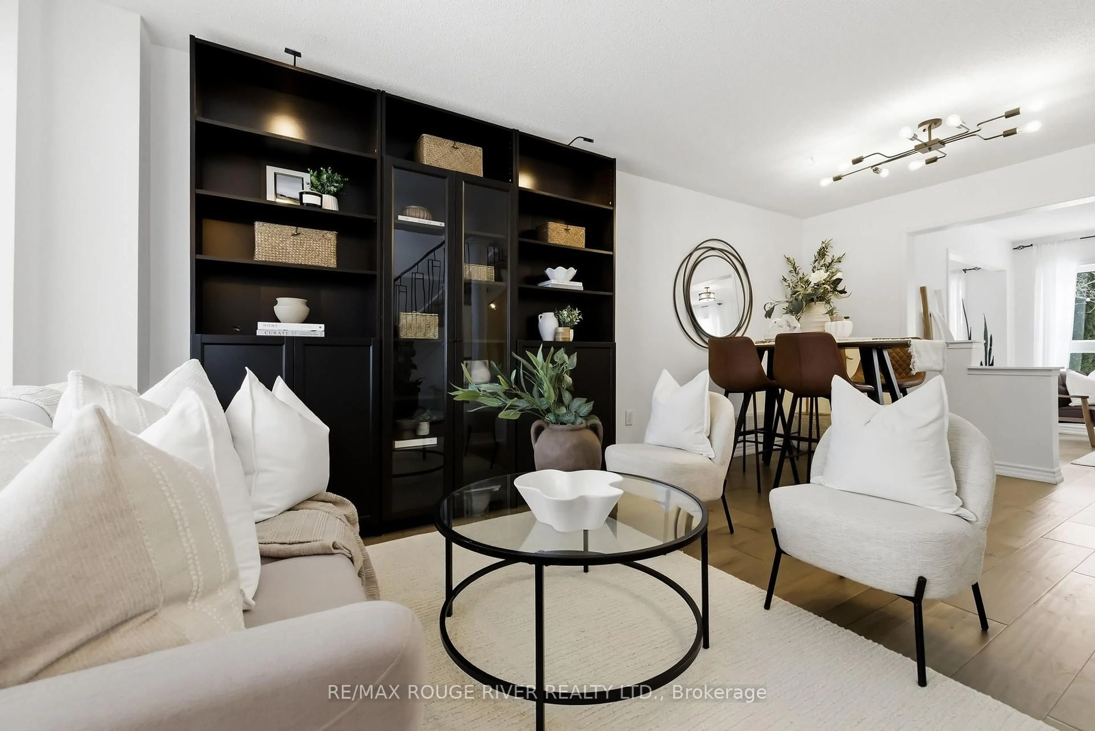 Living room with furniture, unknown for 1377 Dumont St, Oshawa Ontario L1K 2V3