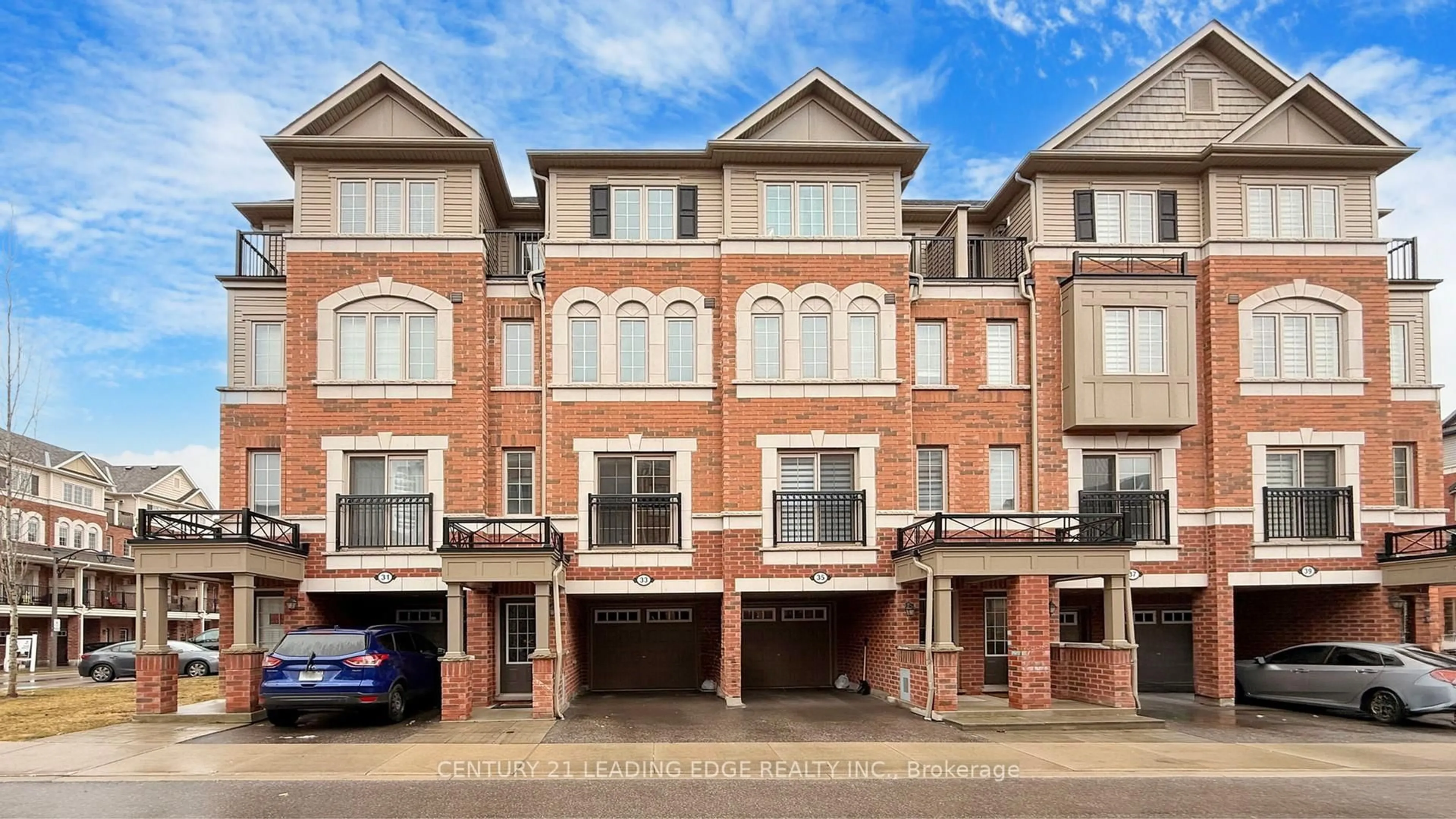 Home with brick exterior material, street for 33 Foal Path #257, Oshawa Ontario L1L 0L2