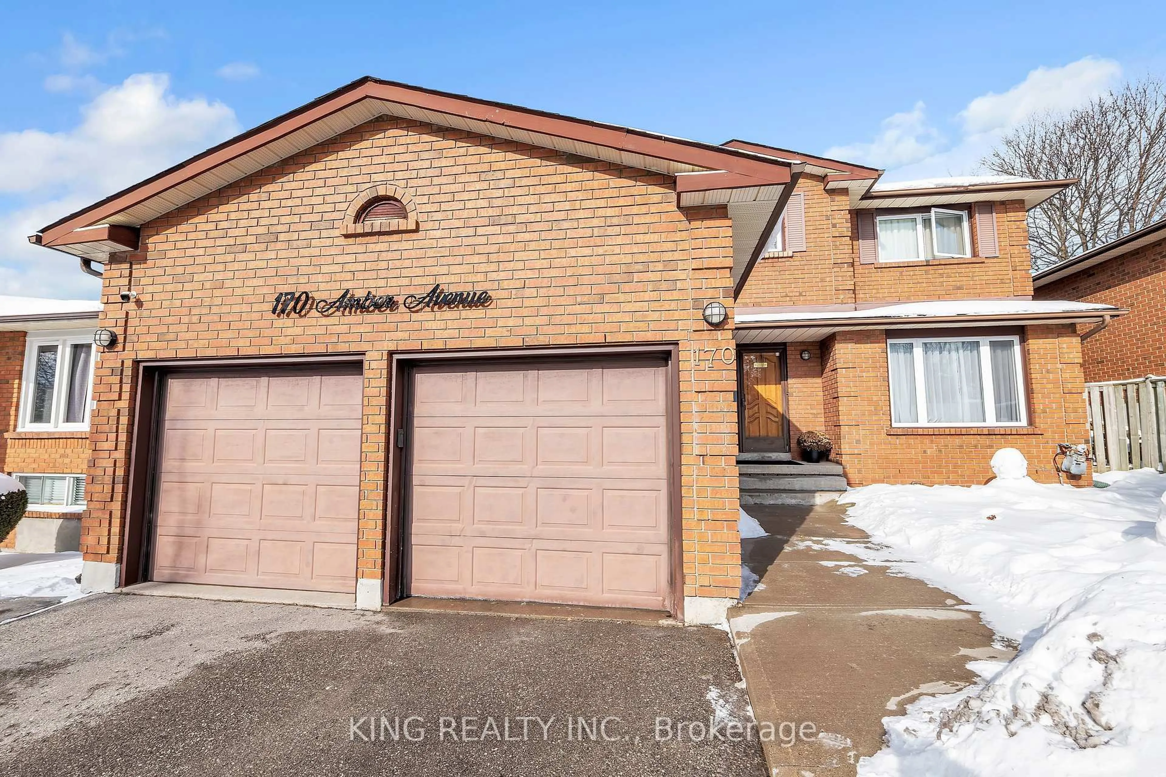 Home with brick exterior material, unknown for 170 Amber Ave, Oshawa Ontario L1J 7V5