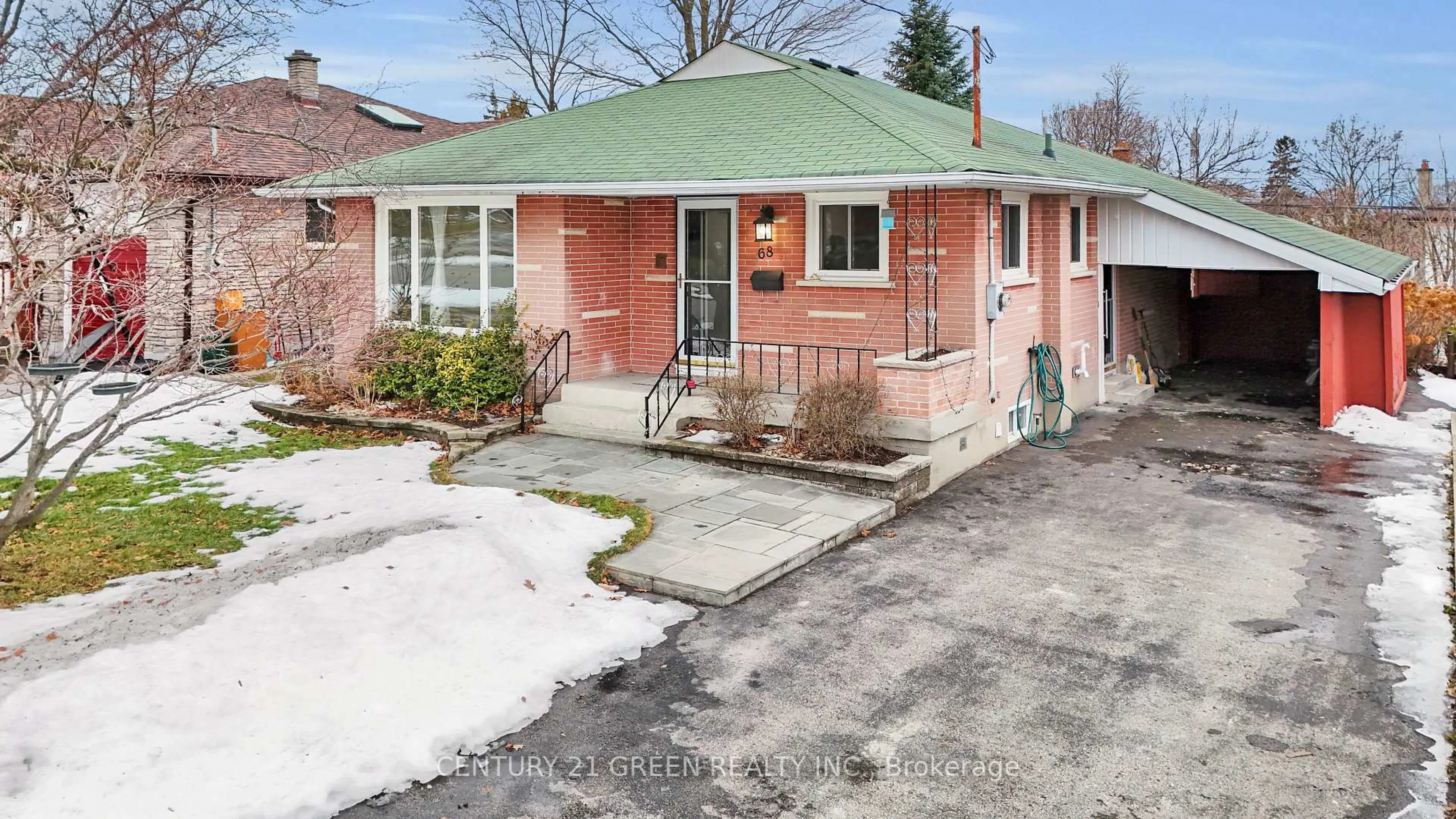 Home with brick exterior material, street for 68 Athabasca St, Oshawa Ontario L1H 7H6