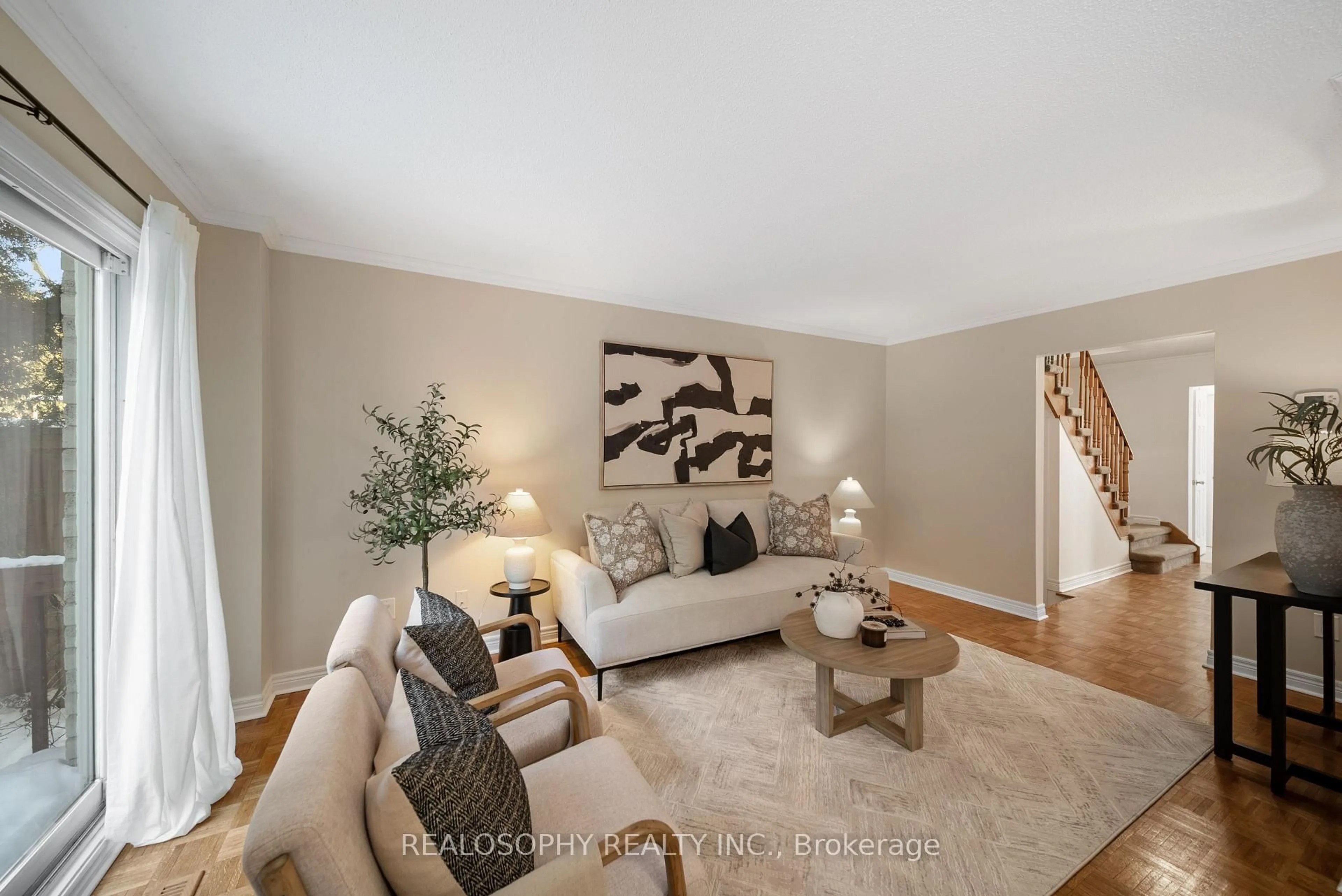 Living room with furniture, unknown for 151 Maberley Cres, Toronto Ontario M1C 3Y1