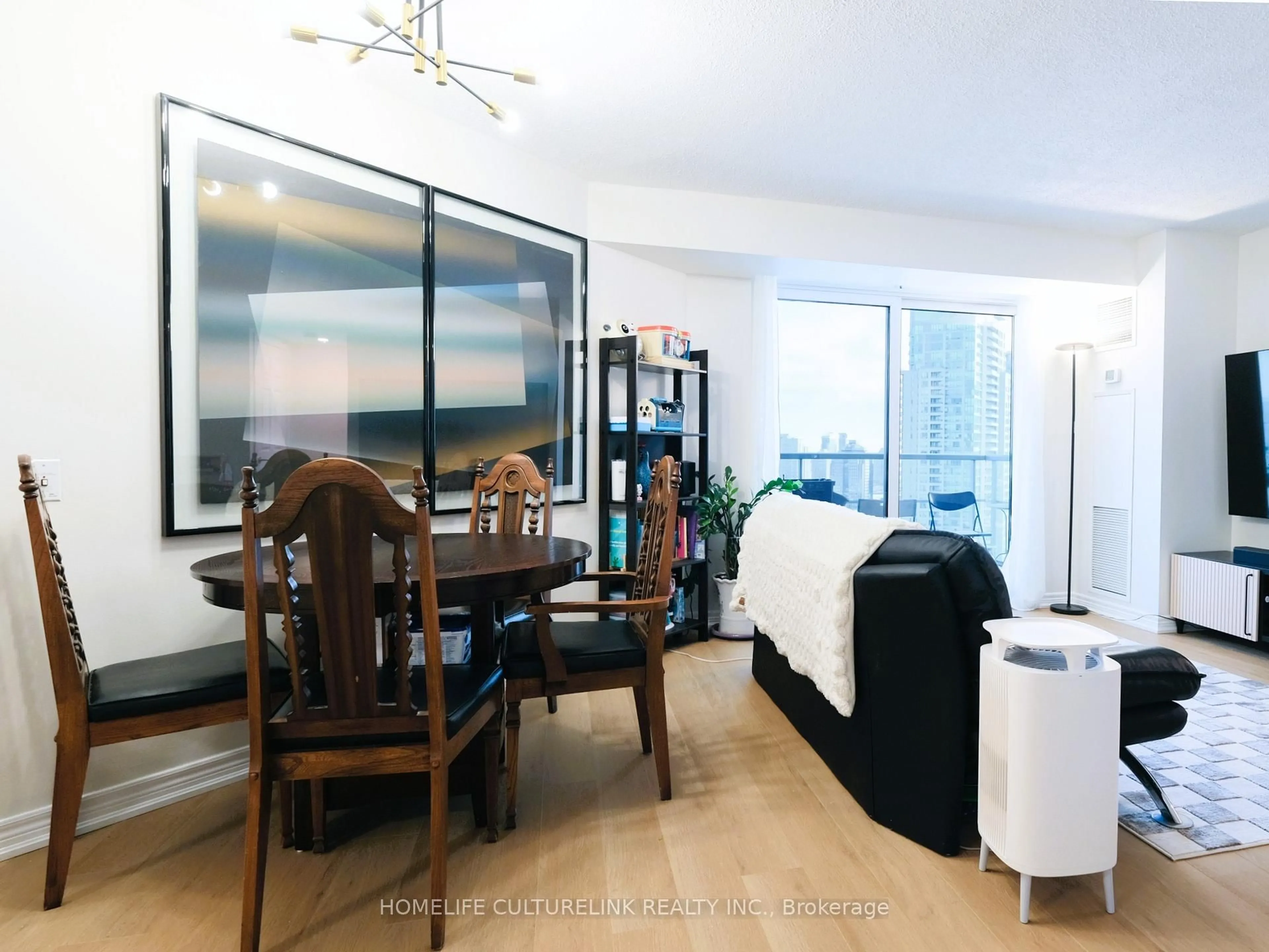 Living room with furniture, unknown for 83 Borough Dr #2311, Toronto Ontario M1P 5E4