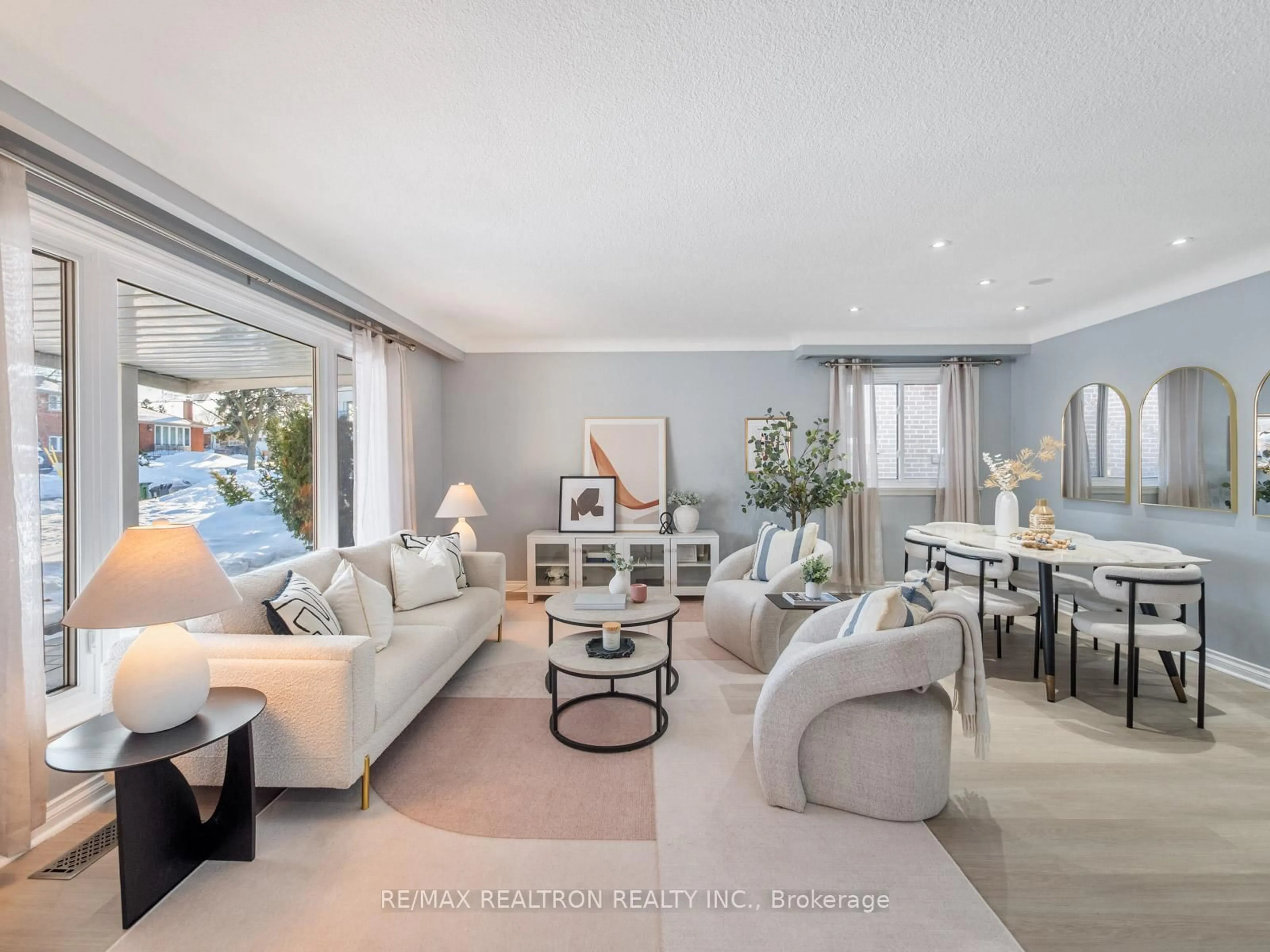 Living room with furniture, unknown for 6 Minnowburn St, Toronto Ontario M1T 1Y8