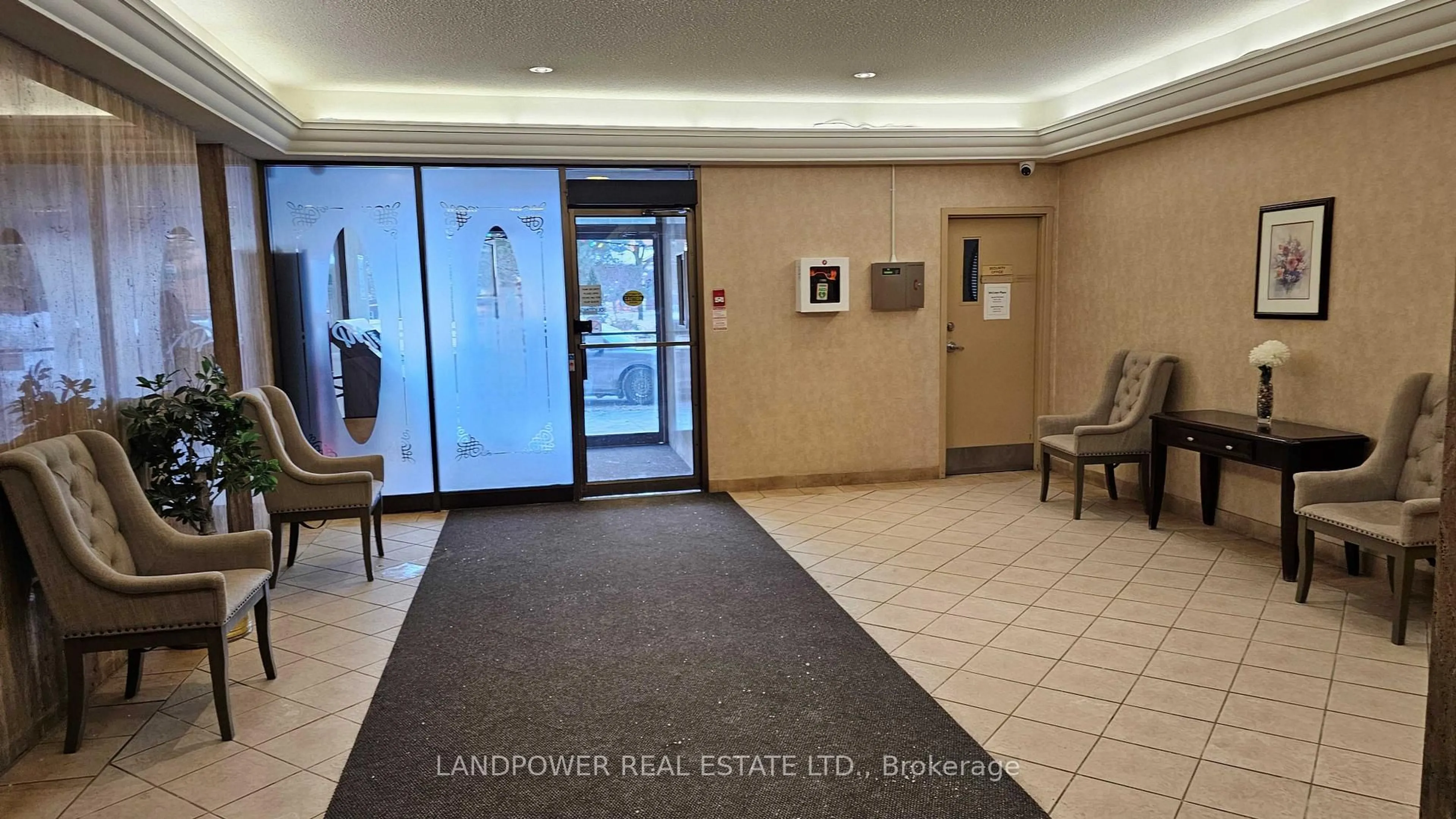 Lobby for 121 Trudelle St #1705, Toronto Ontario M1J 3K4
