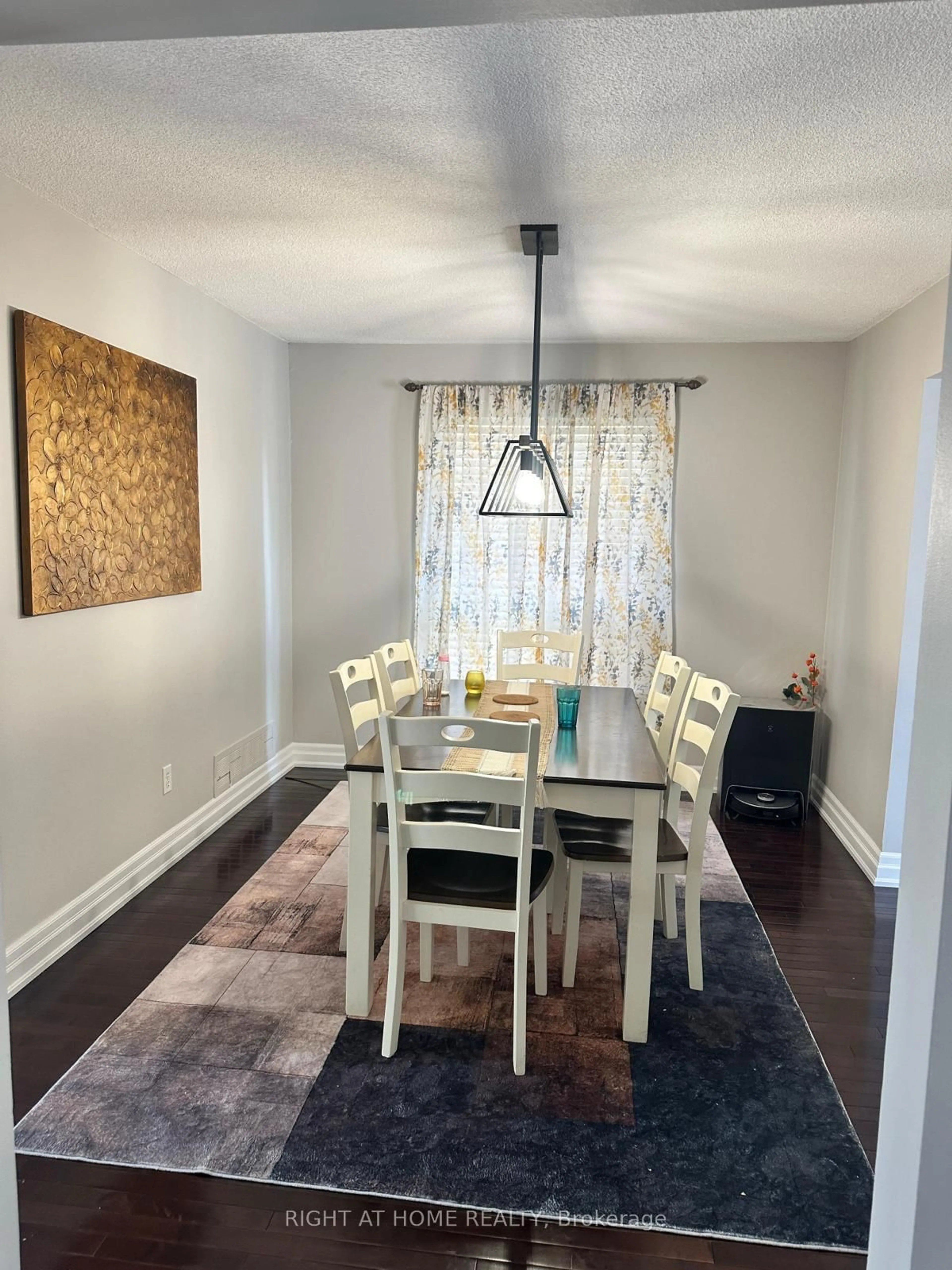 Dining room, wood/laminate floor for 43 Wright Cres, Ajax Ontario L1S 6T4