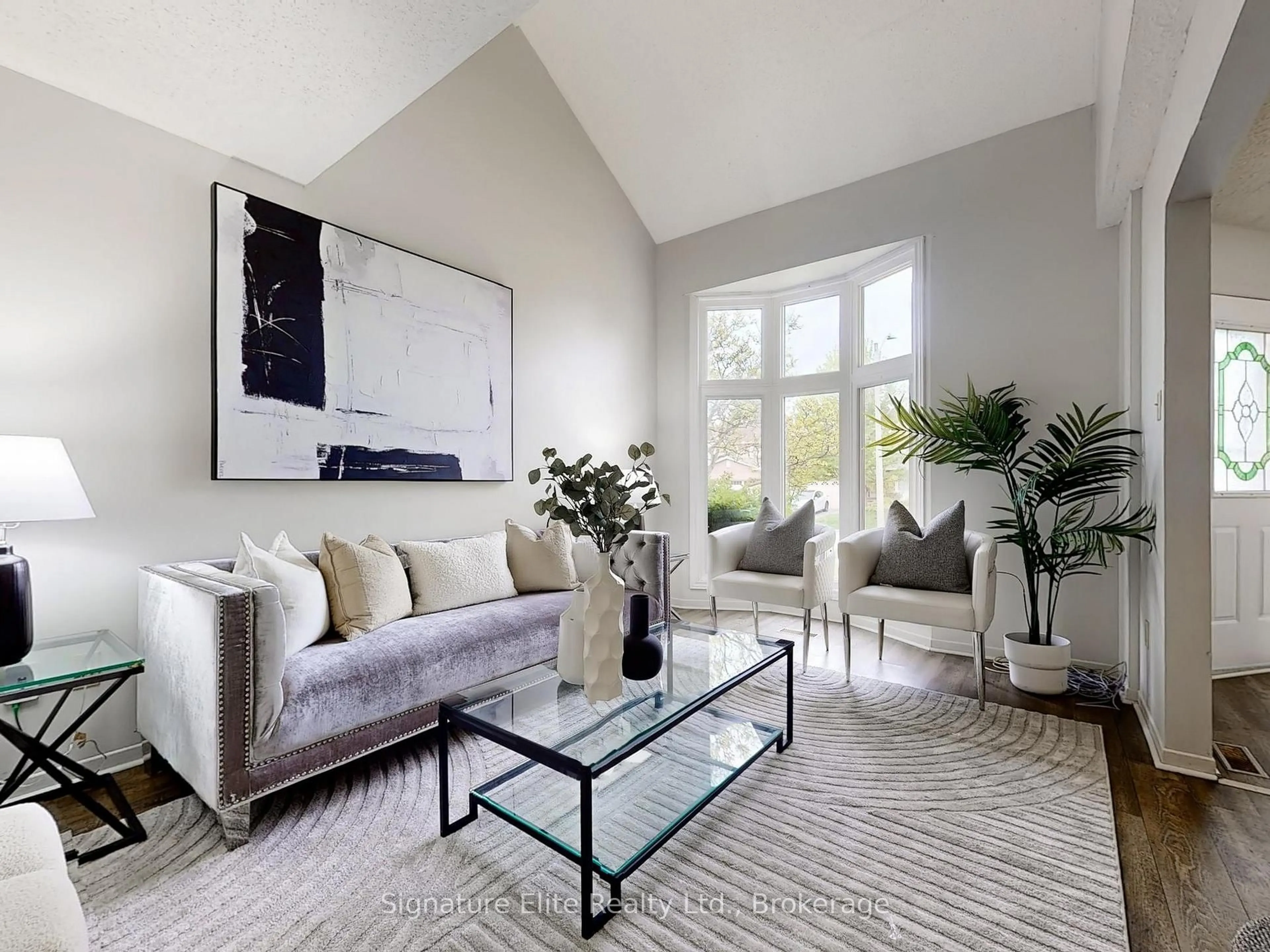 Living room with furniture, unknown for 28 Reed Dr, Ajax Ontario L1S 5S1