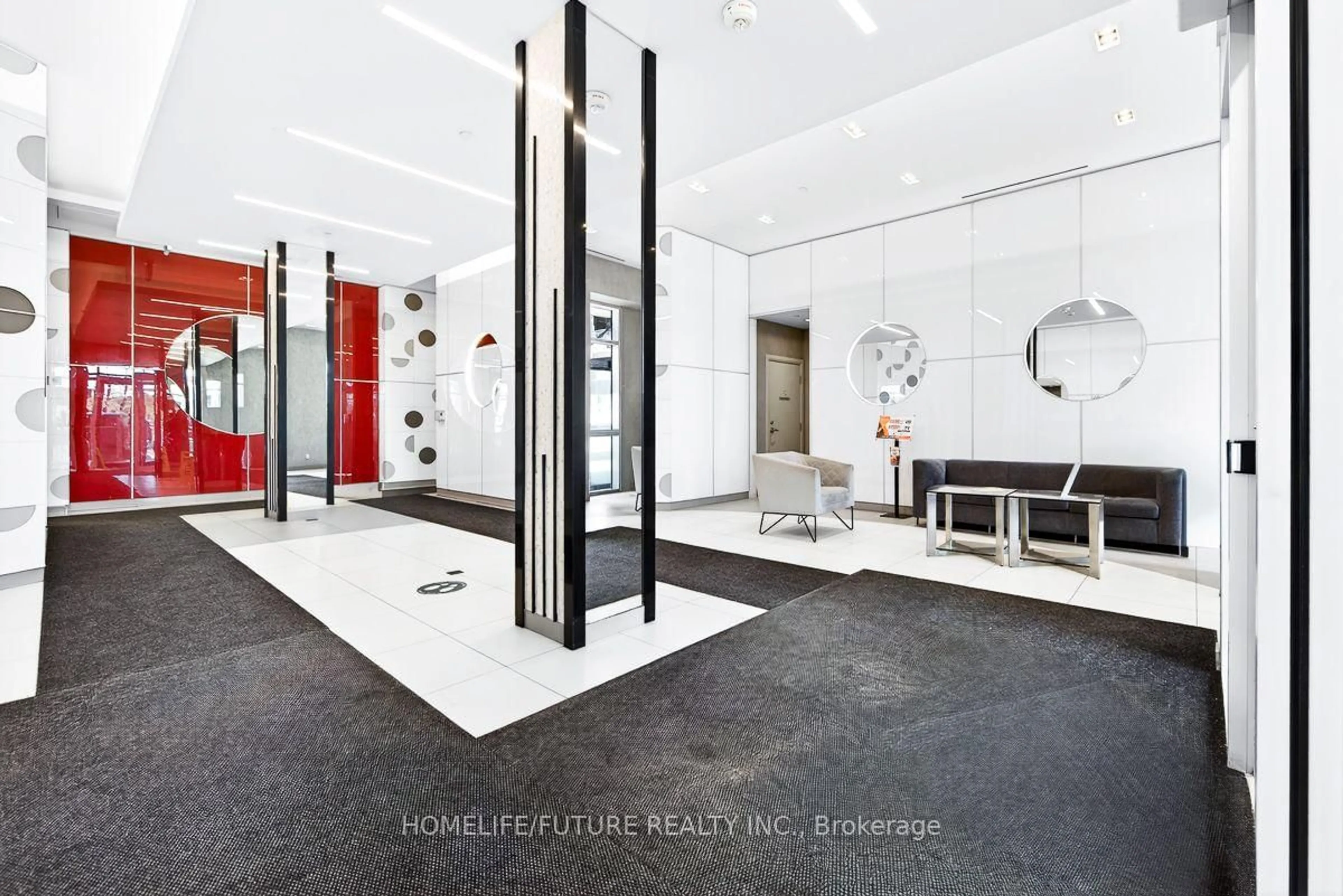 Lobby for 20 Meadowglen Pl #2604, Toronto Ontario M1G 0A9