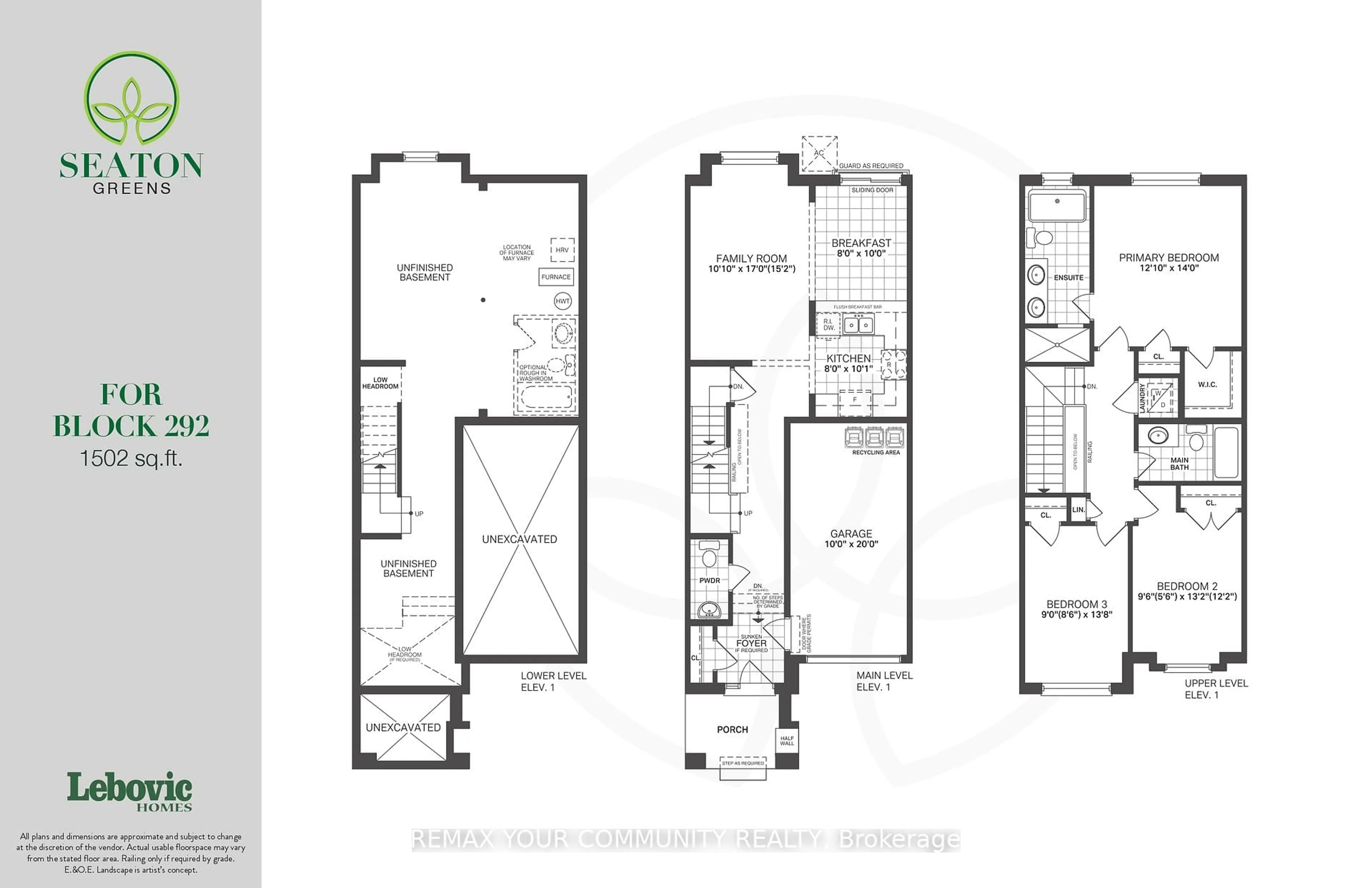 Floor plan for 2897 taldoe St, Pickering Ontario L1X 0R2
