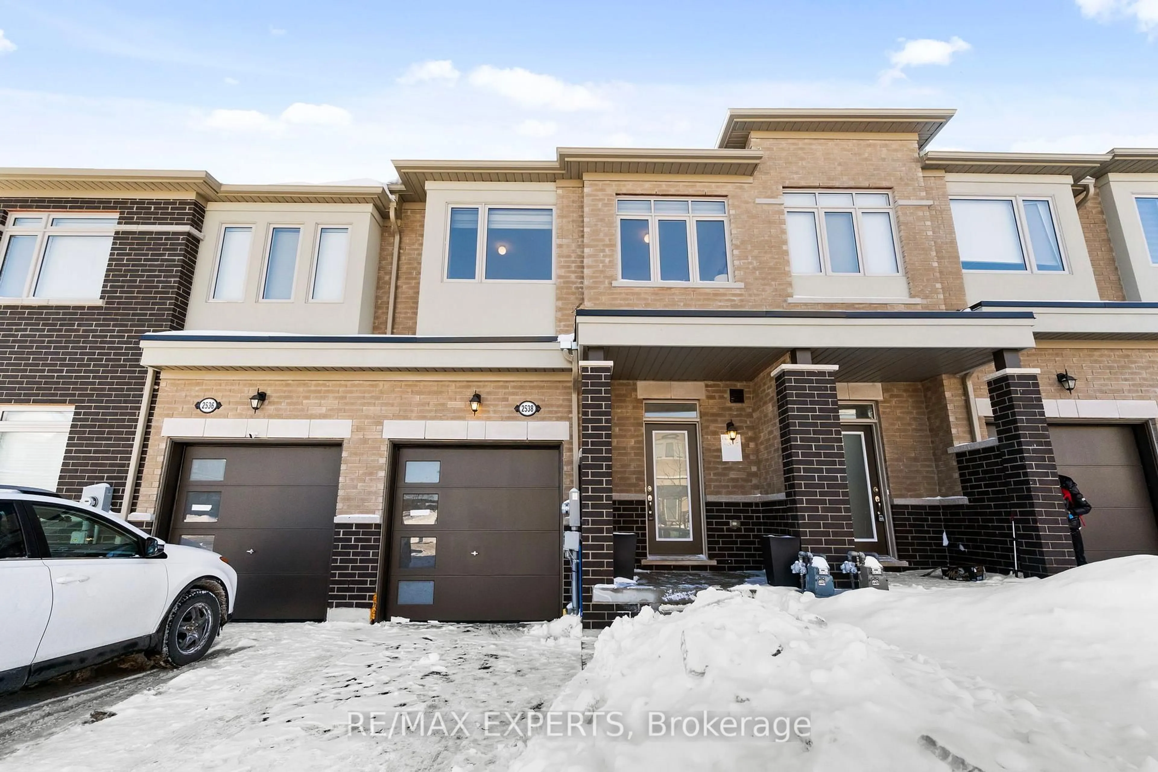 Home with brick exterior material, street for 2538 Winter Words Dr, Oshawa Ontario L1L 0S7
