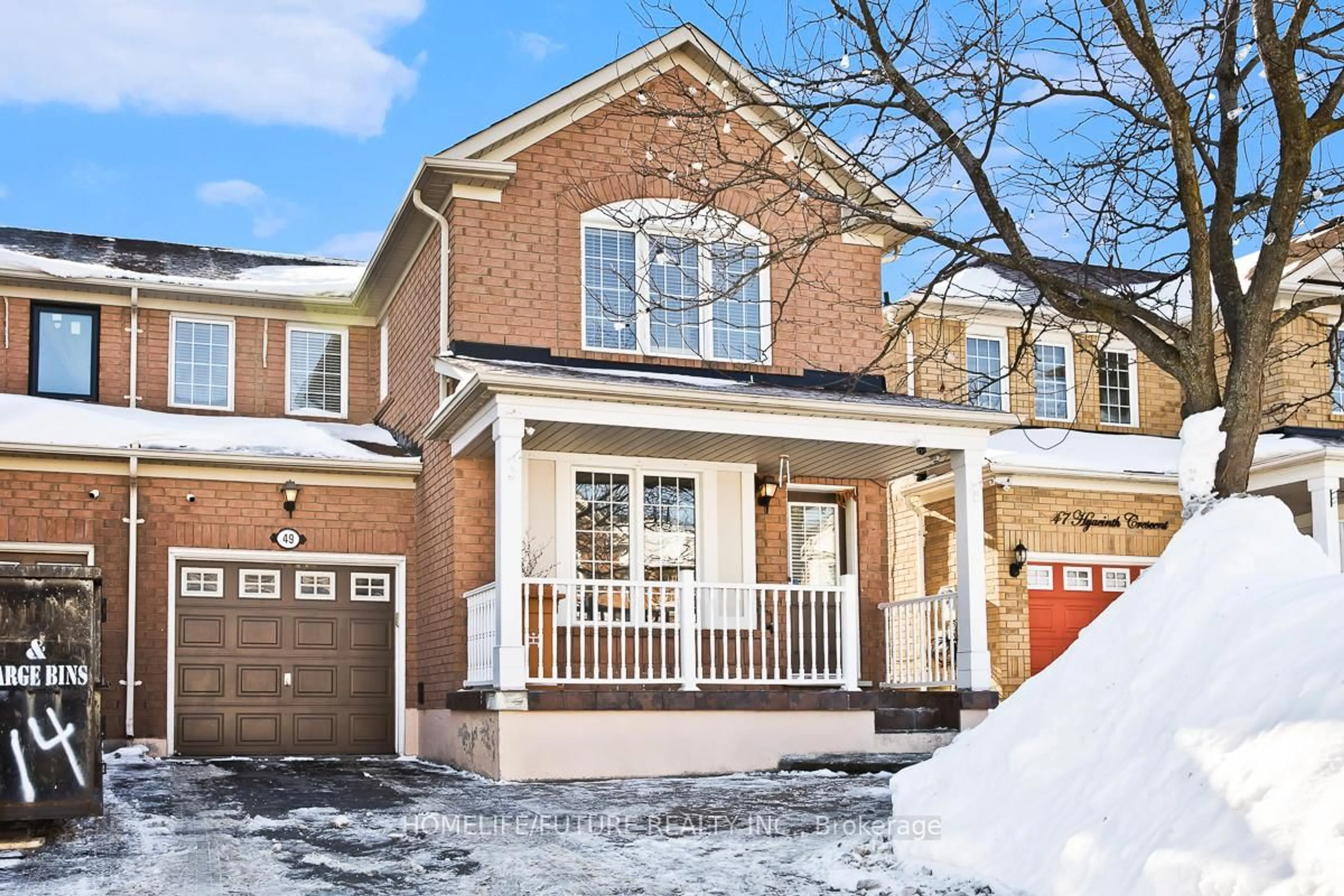 Home with brick exterior material, street for 49 Hyacinth Cres, Toronto Ontario M1X 1W9