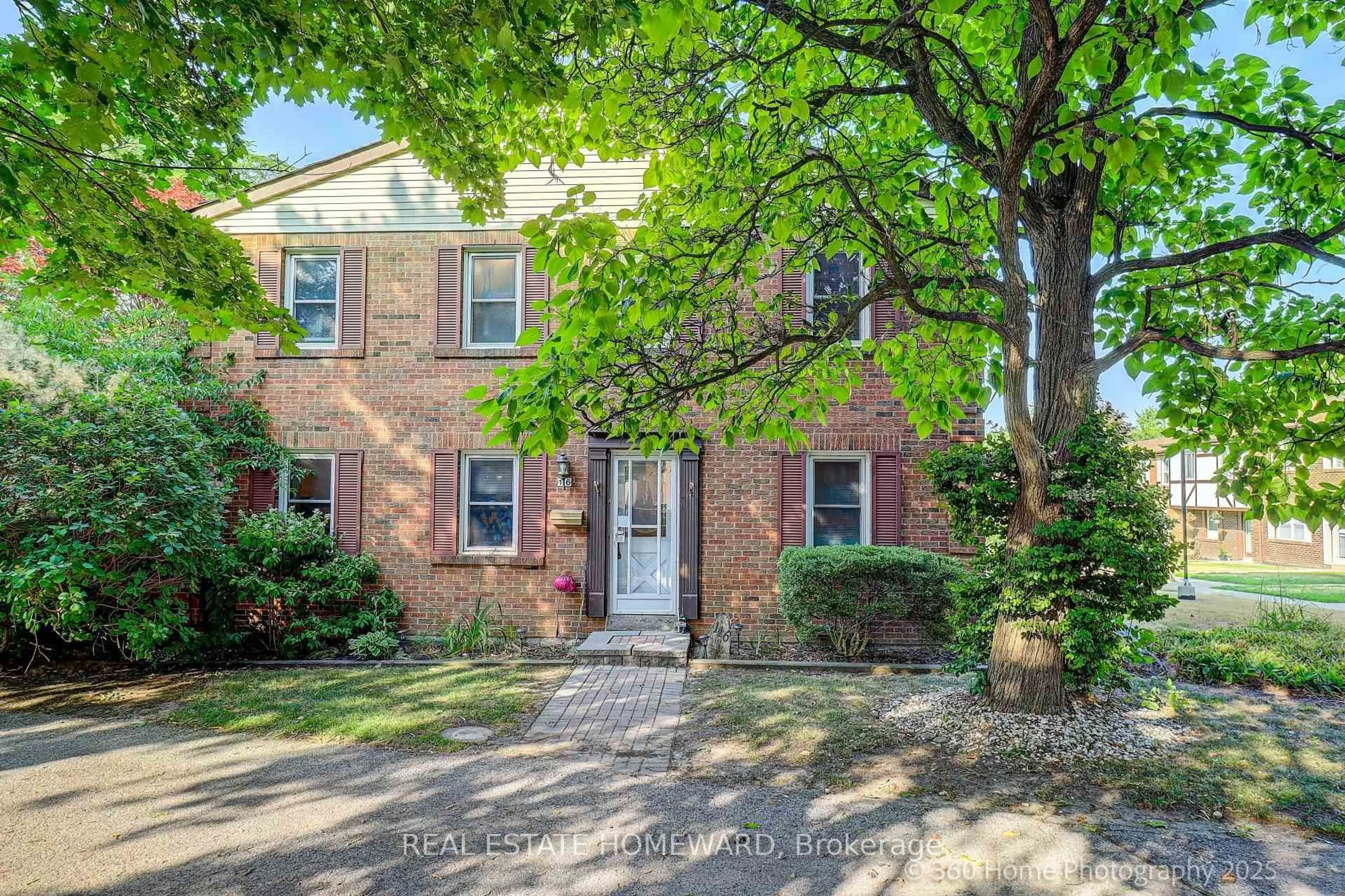 Home with brick exterior material, street for 25 Brimwood Blvd #116, Toronto Ontario M1V 1E2