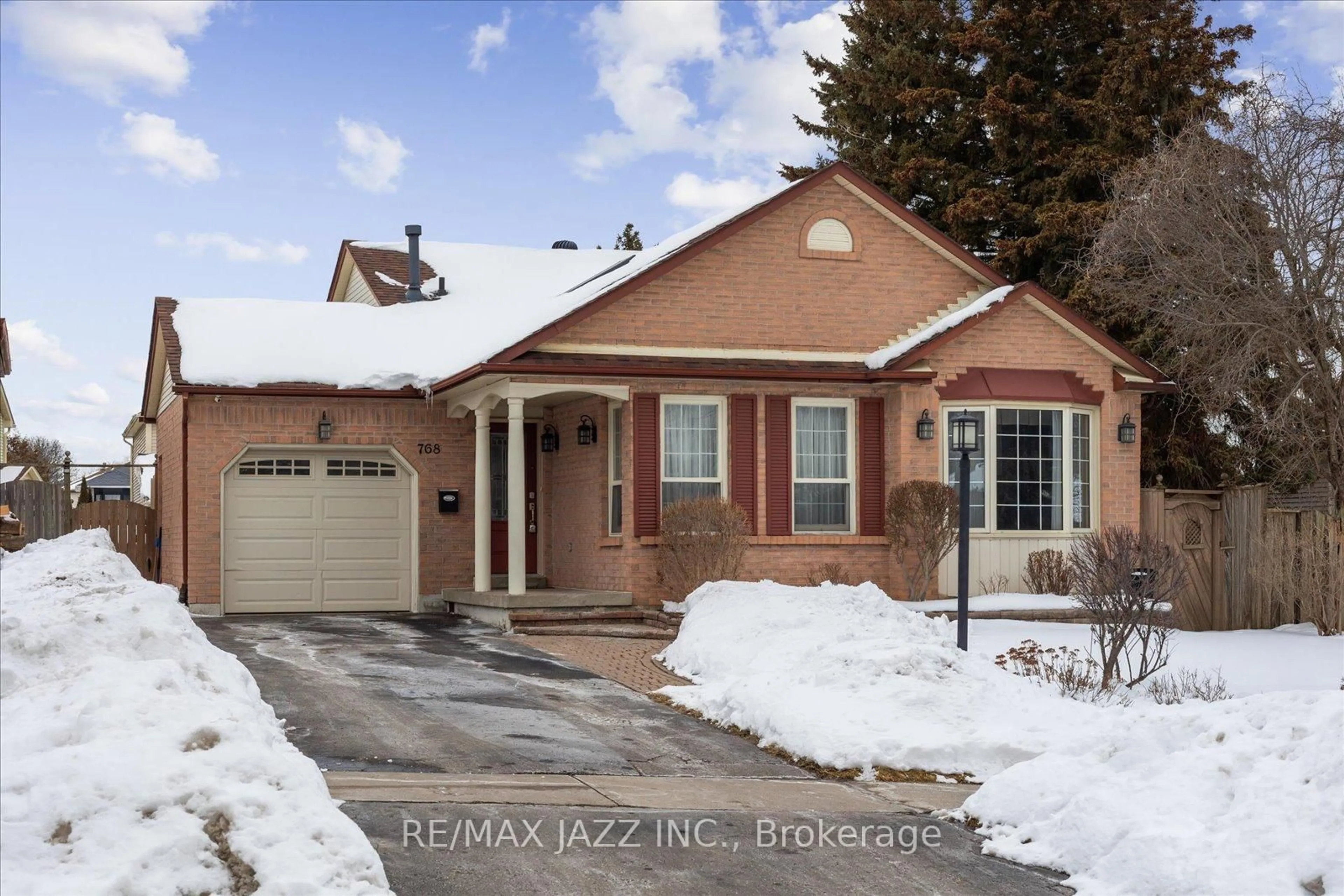 Home with brick exterior material, street for 768 Apple Valley Lane, Oshawa Ontario L1J 7R4