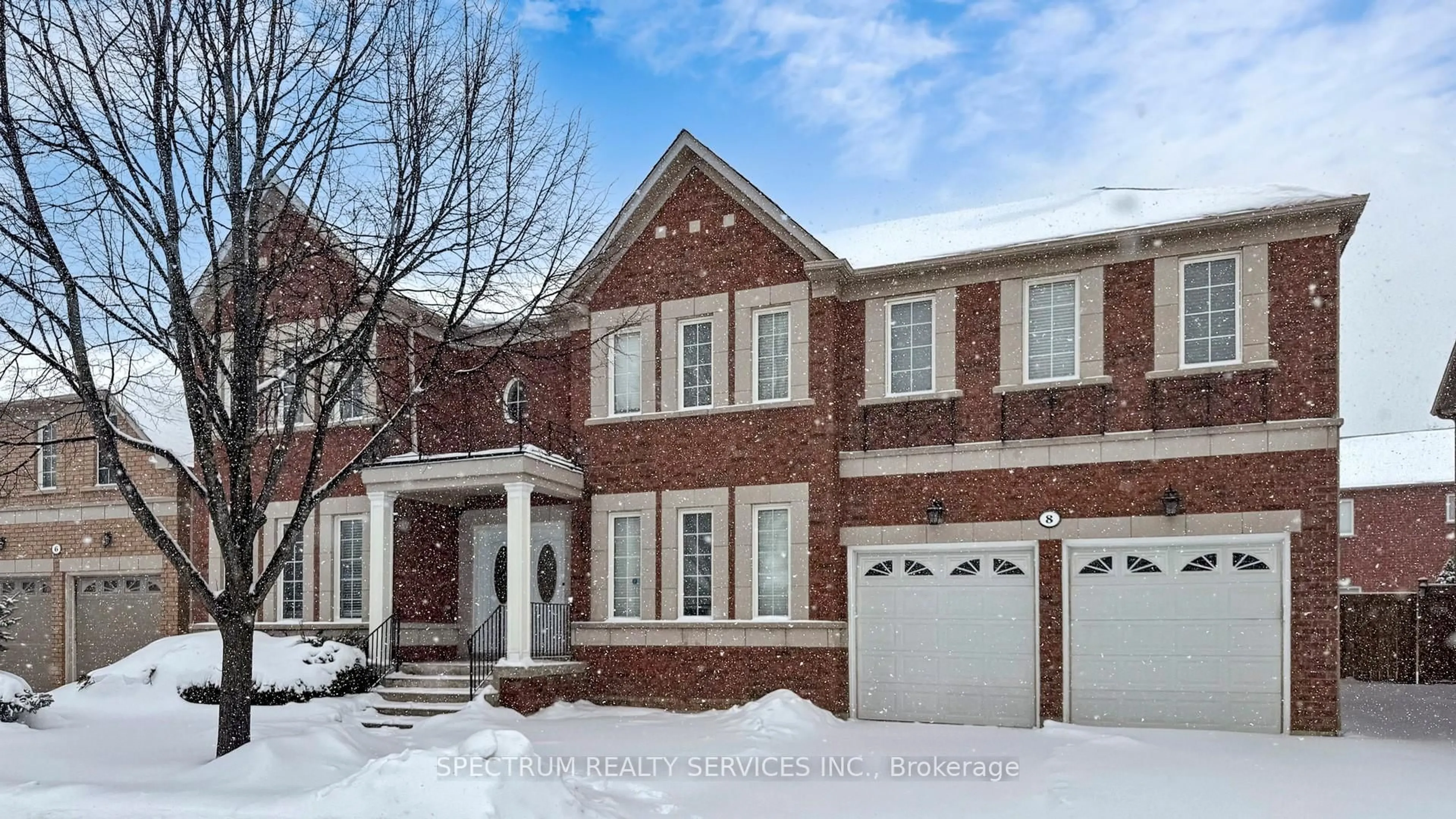 Home with brick exterior material, street for 8 Westacott Ave, Ajax Ontario L1T 4H6