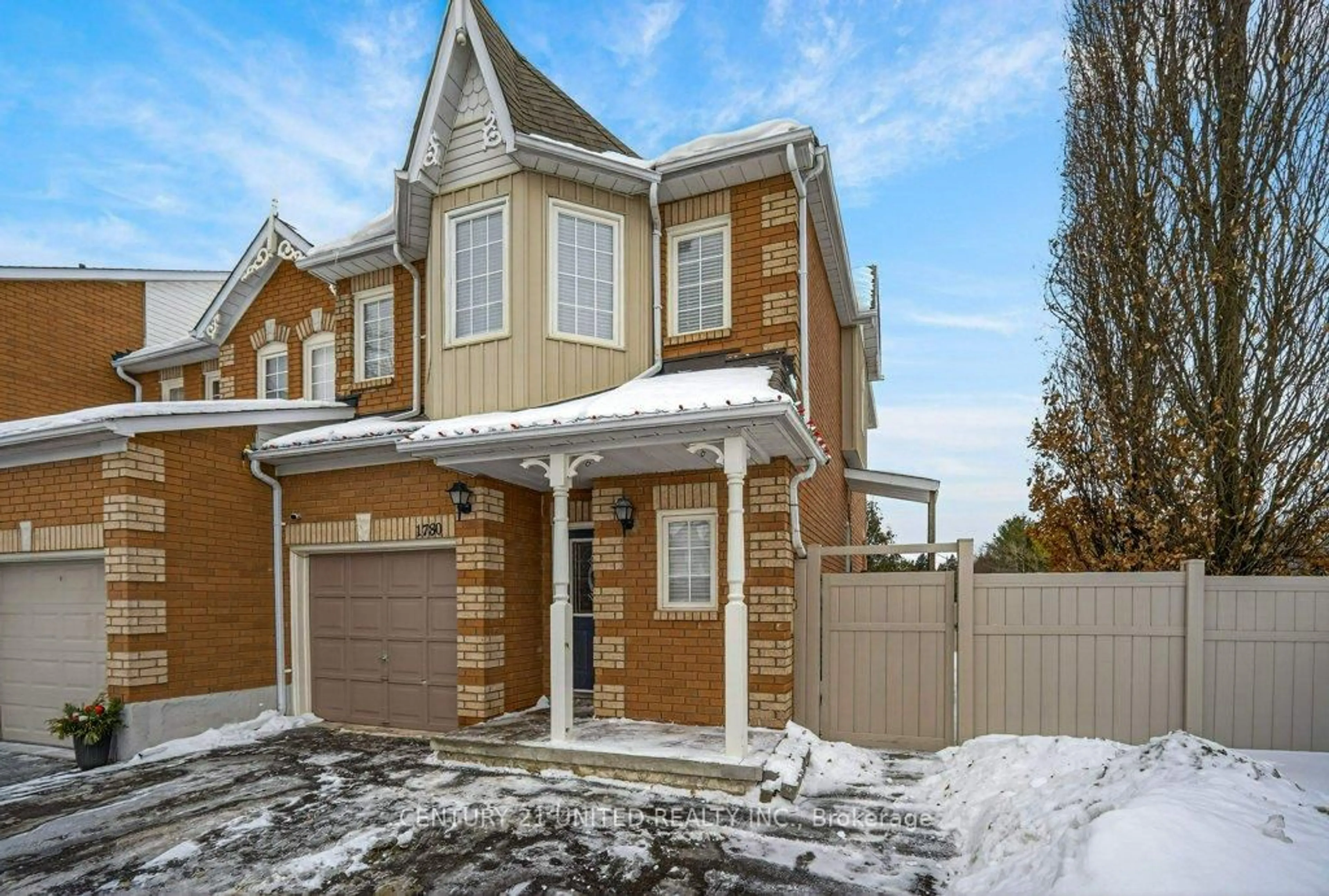 Home with brick exterior material, street for 1780 Woodgate Tr, Oshawa Ontario L1G 8B3