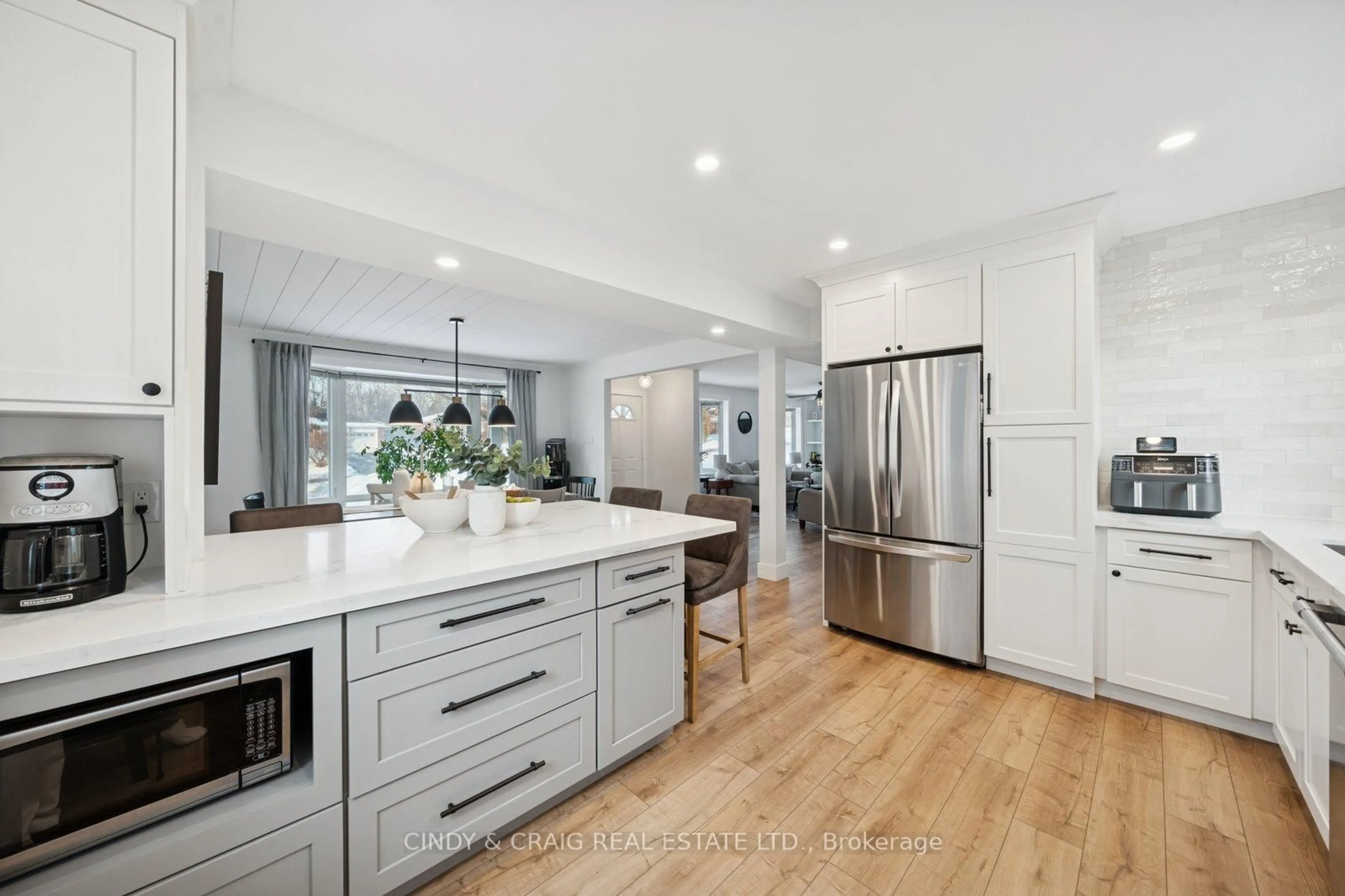 Open concept kitchen, unknown for 45 Firner St, Clarington Ontario L0B 1J0