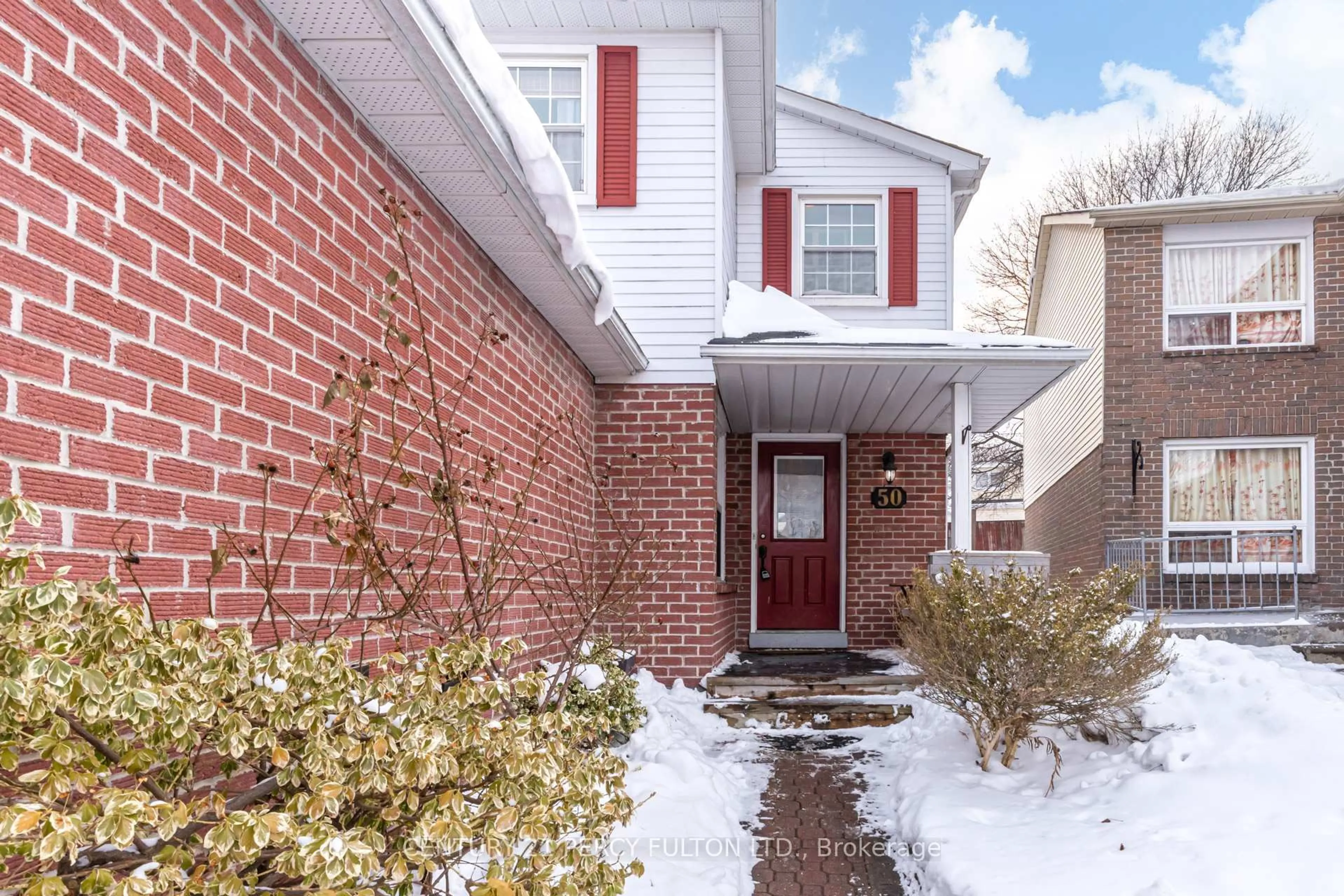 Home with brick exterior material, street for 50 Angus Dr, Ajax Ontario L1S 5C3