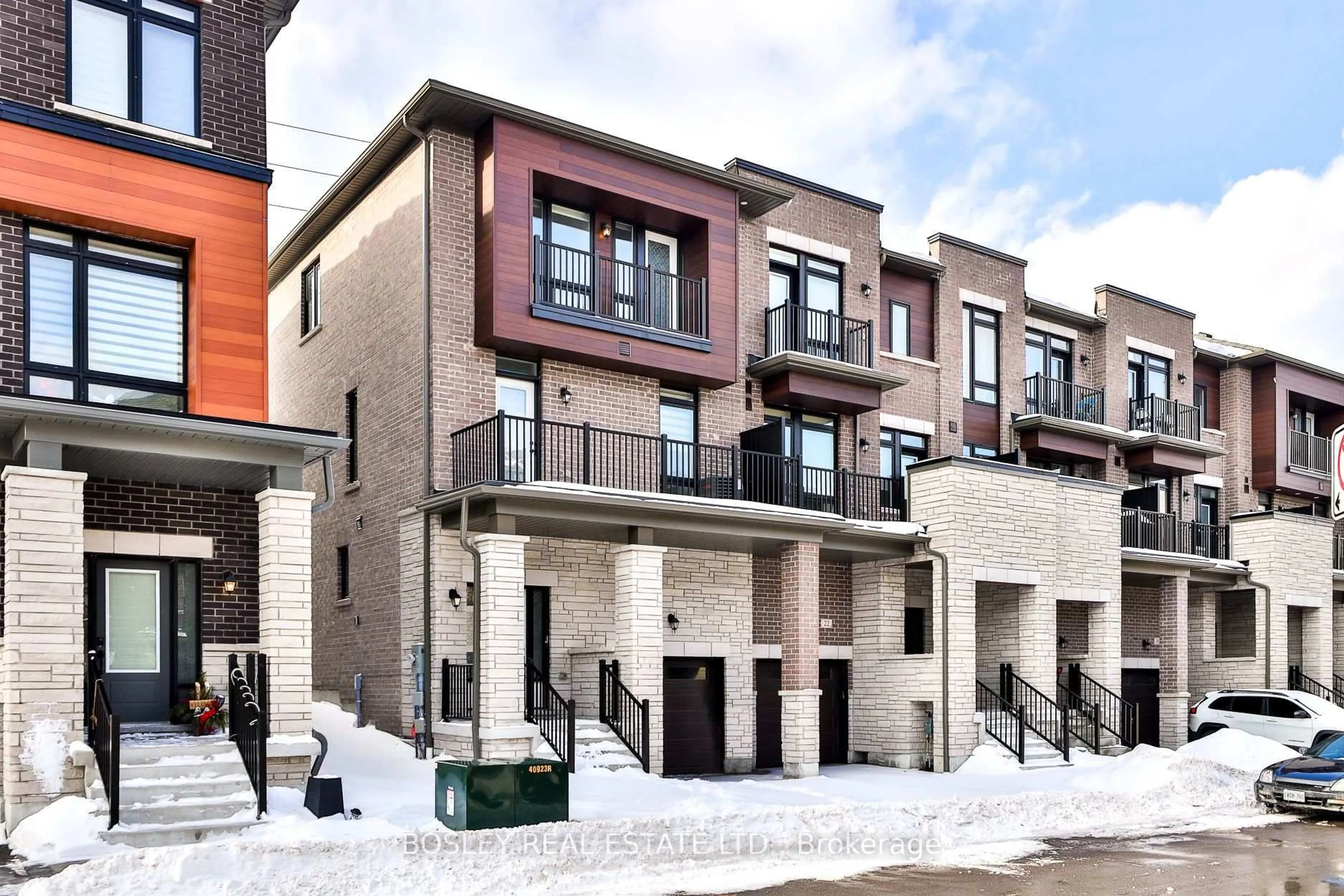 Home with brick exterior material, street for 24 Cunliffe Lane, Ajax Ontario L1S 7S9