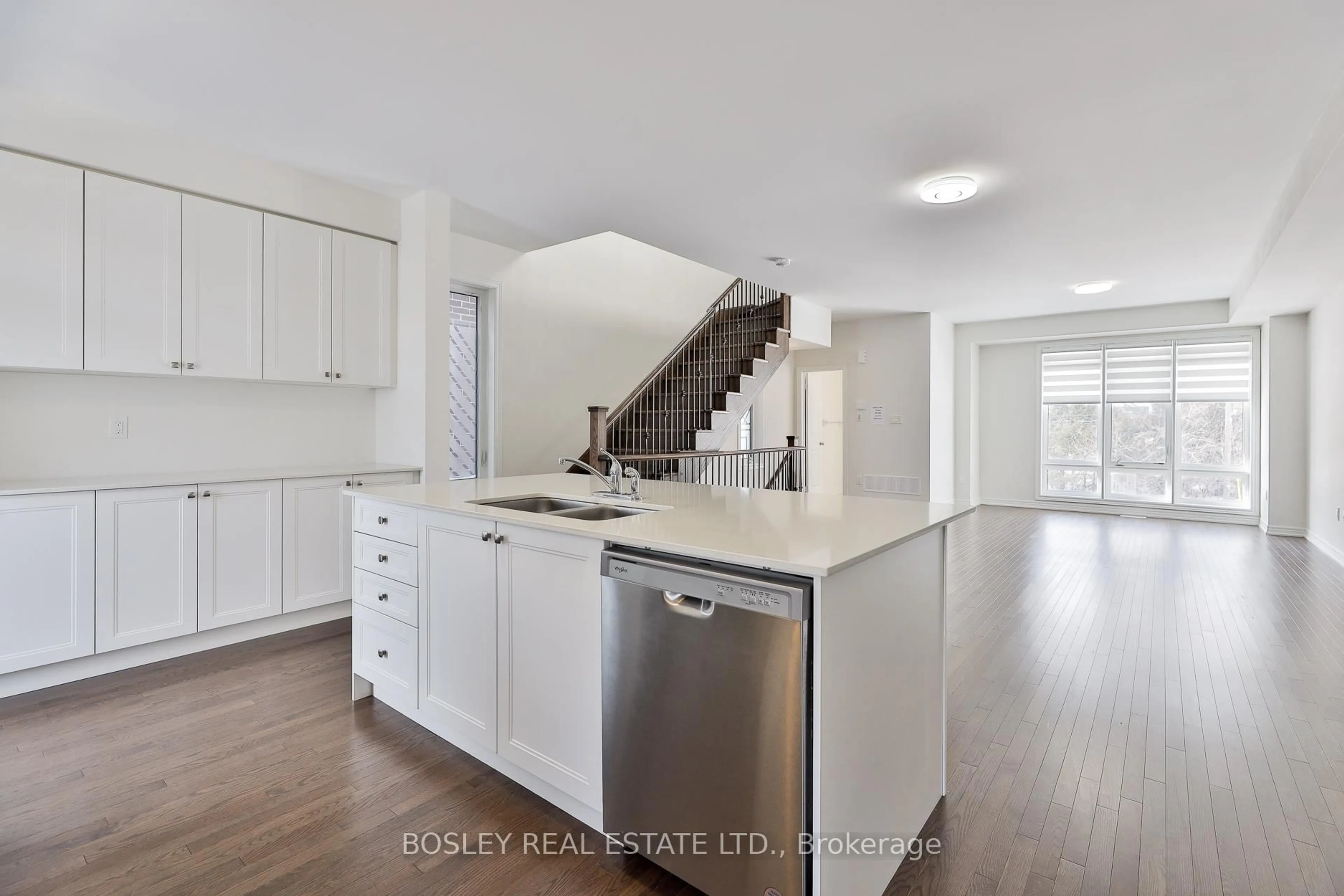 Open concept kitchen, unknown for 24 Cunliffe Lane, Ajax Ontario L1S 7S9