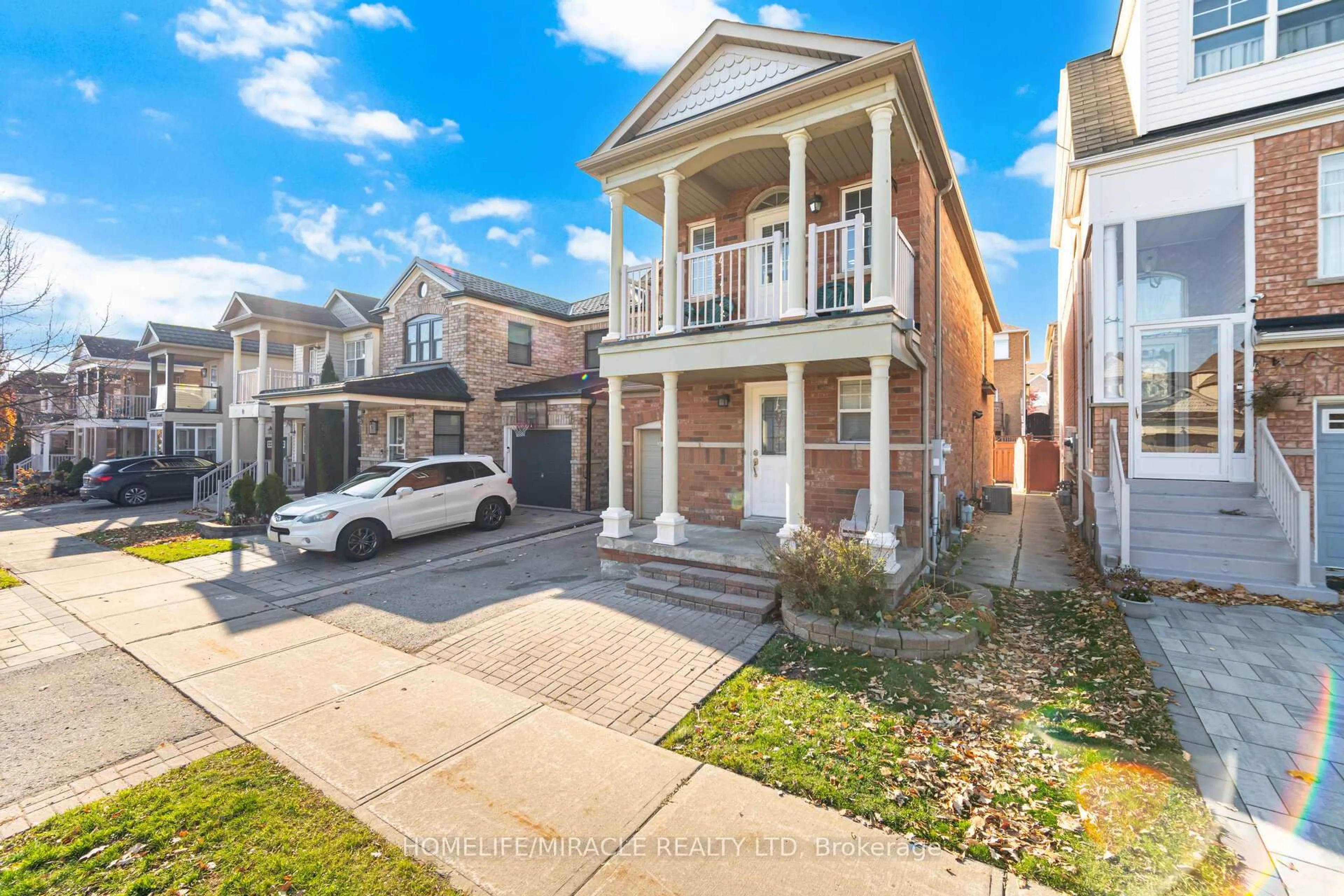 Home with brick exterior material, street for 81 Vessel Cres, Toronto Ontario M1C 5K6