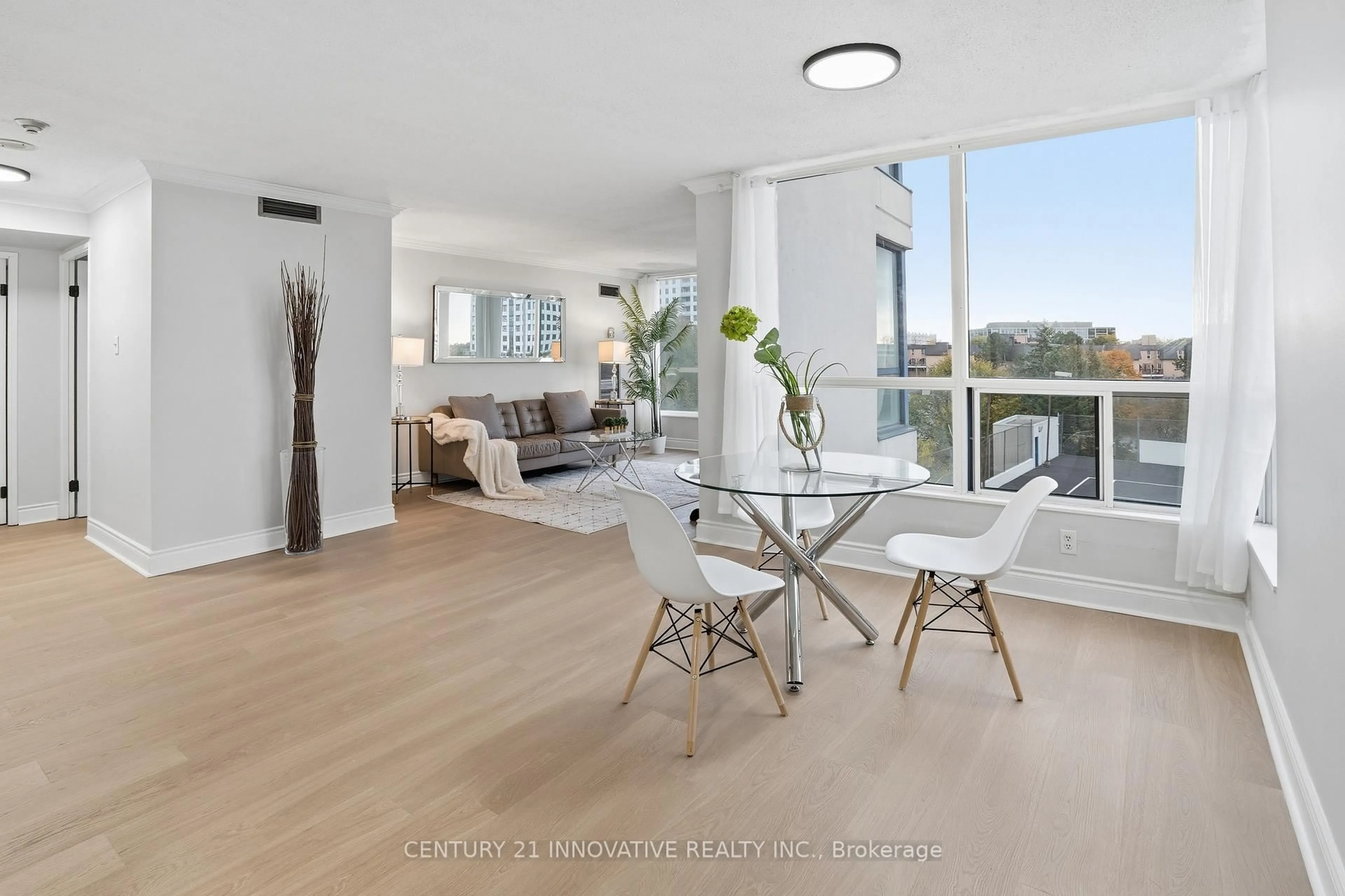 Living room with furniture, unknown for 3050 Ellesmere Rd #619, Toronto Ontario M1E 5E6