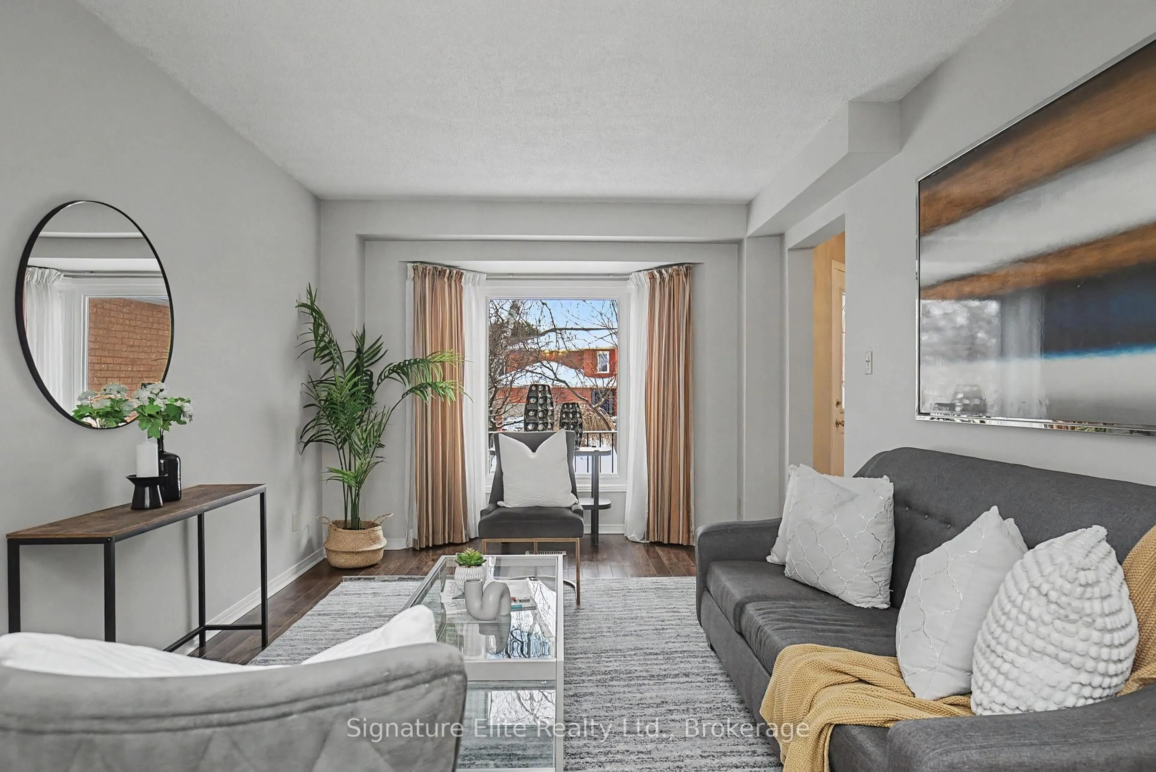 Living room with furniture, unknown for 1022 Moorelands Cres, Pickering Ontario L1W 3K4