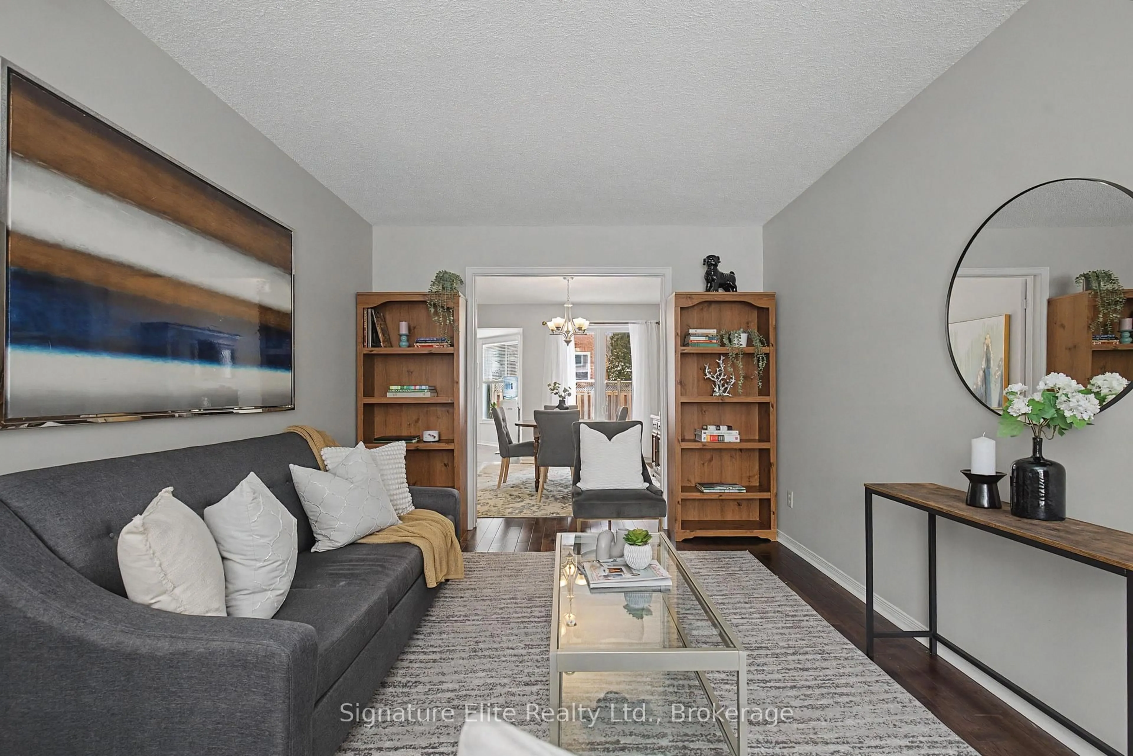 Living room with furniture, unknown for 1022 Moorelands Cres, Pickering Ontario L1W 3K4