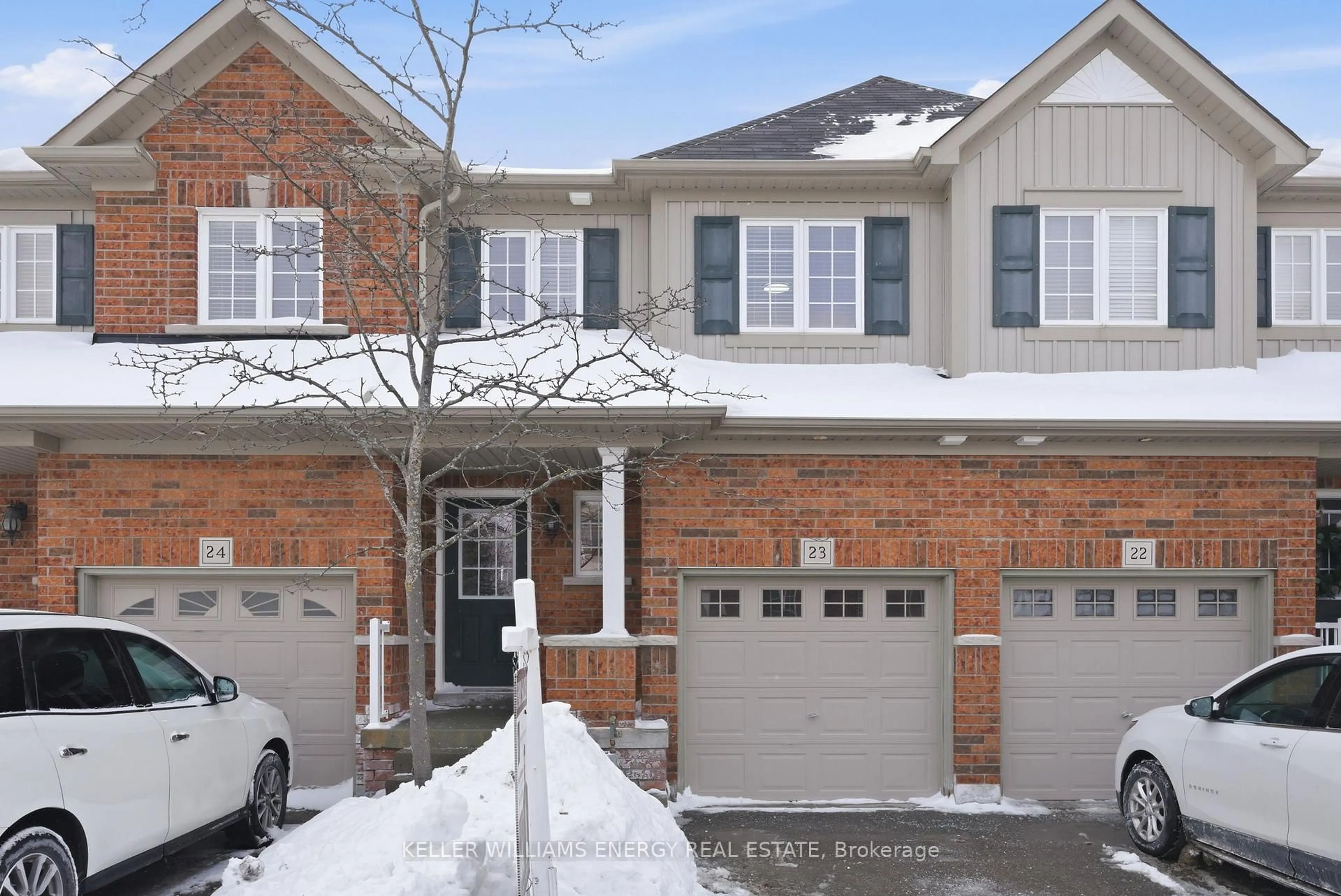 Home with brick exterior material, street for 1280 Harmony Rd #23, Oshawa Ontario L1K 0P8
