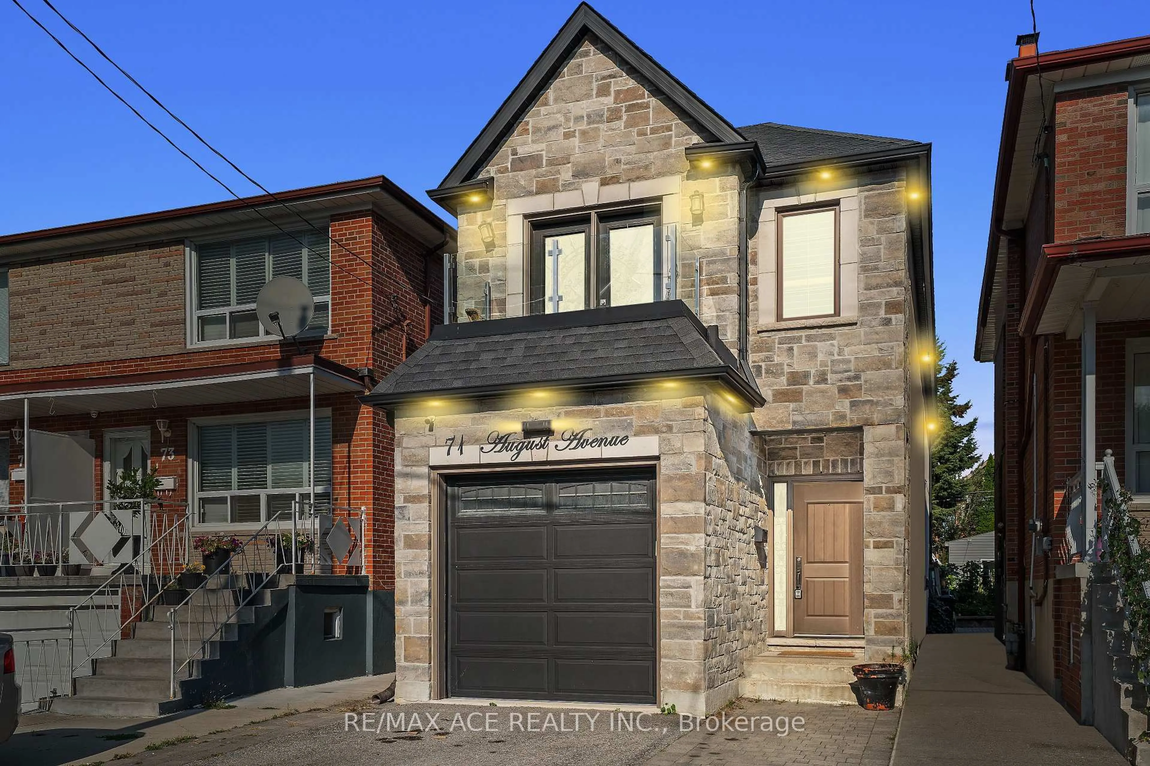 Home with brick exterior material, street for 71 August Ave, Toronto Ontario M1L 3N1