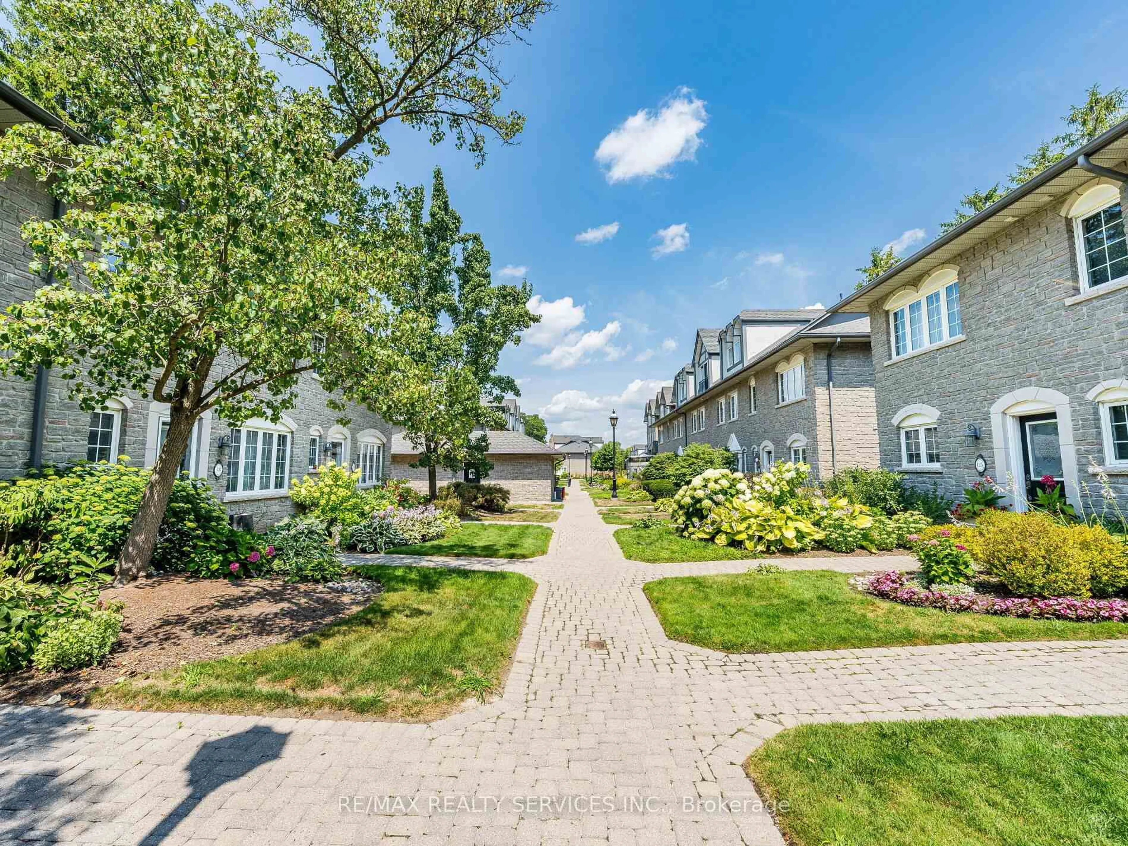 A pic from outside/outdoor area/front of a property/back of a property/a pic from drone, street for 1995 Royal Rd #136, Pickering Ontario L1V 6V9