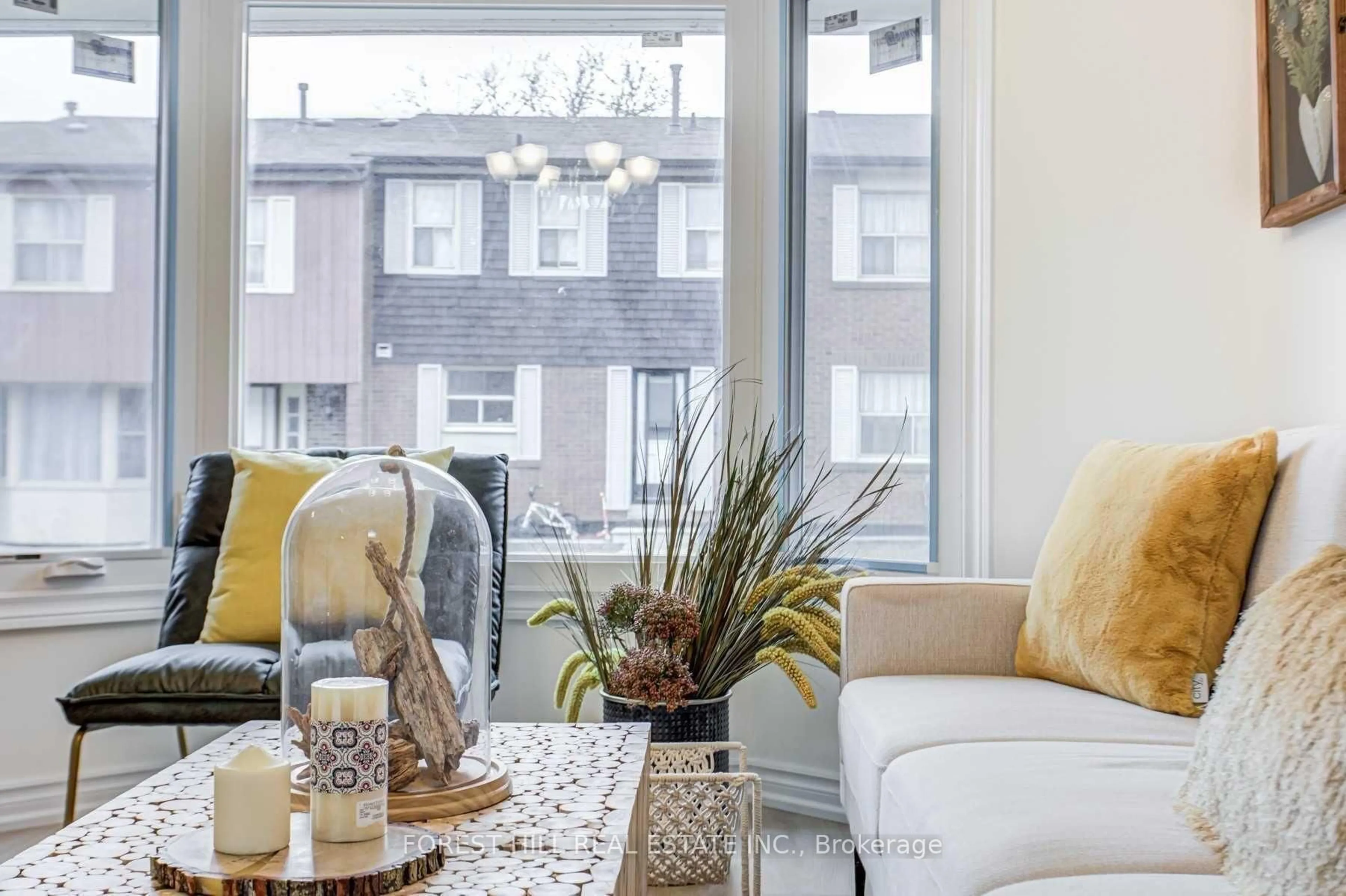 Living room with furniture, unknown for 20 Brimwood Blvd #75, Toronto Ontario M1V 1B7