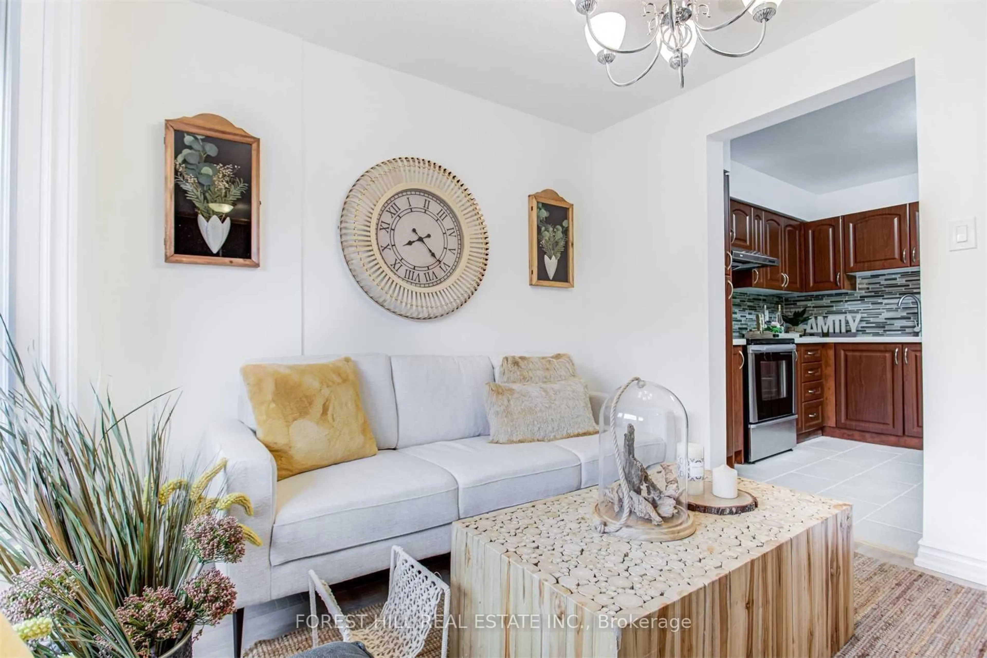 Living room with furniture, unknown for 20 Brimwood Blvd #75, Toronto Ontario M1V 1B7