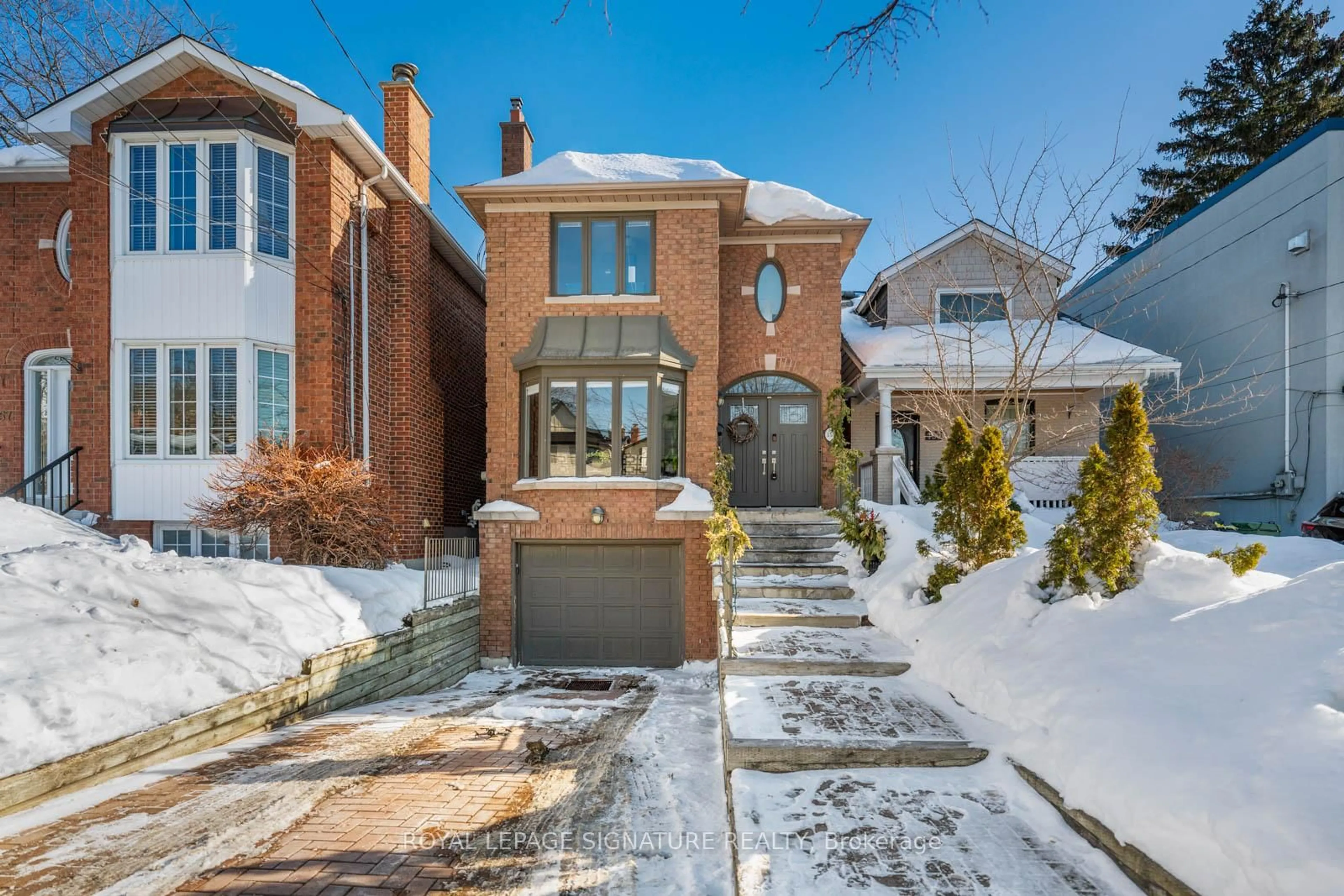 Home with brick exterior material, street for 155 Blantyre Ave, Toronto Ontario M1N 2R6