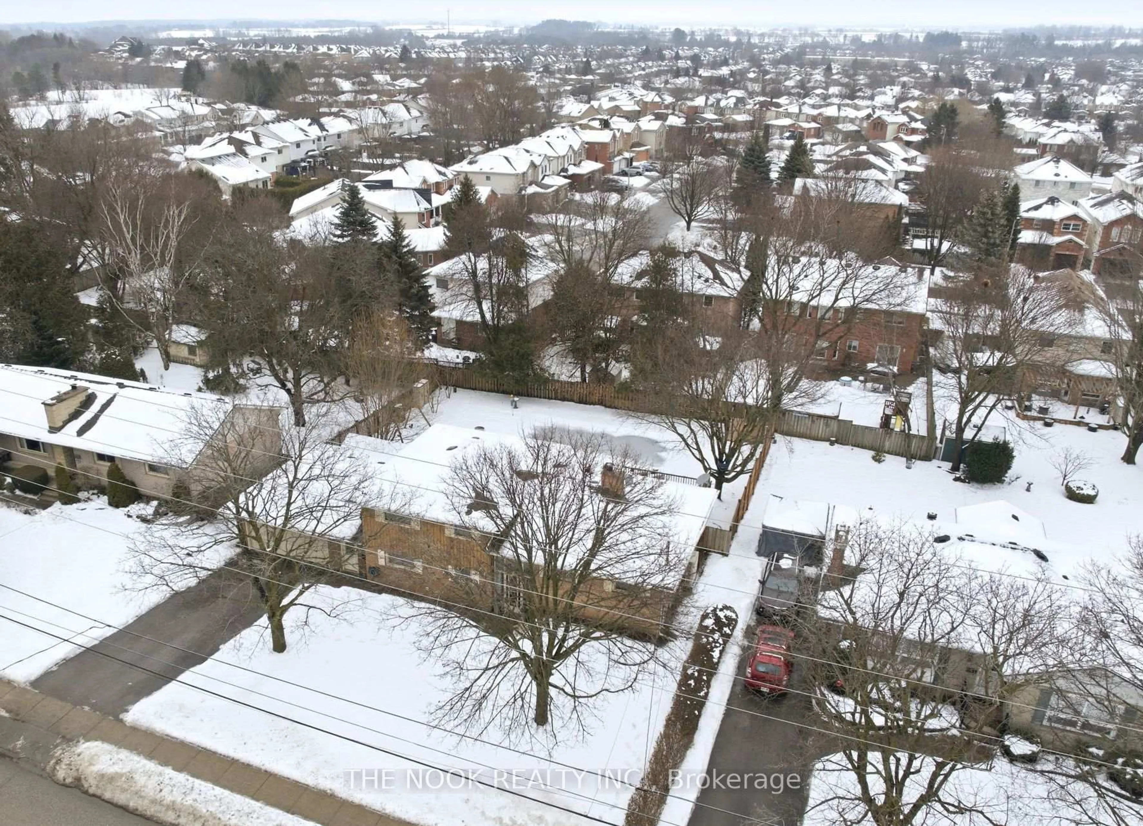 A pic from outside/outdoor area/front of a property/back of a property/a pic from drone, unknown for 159 Liberty St, Clarington Ontario L1C 2M2