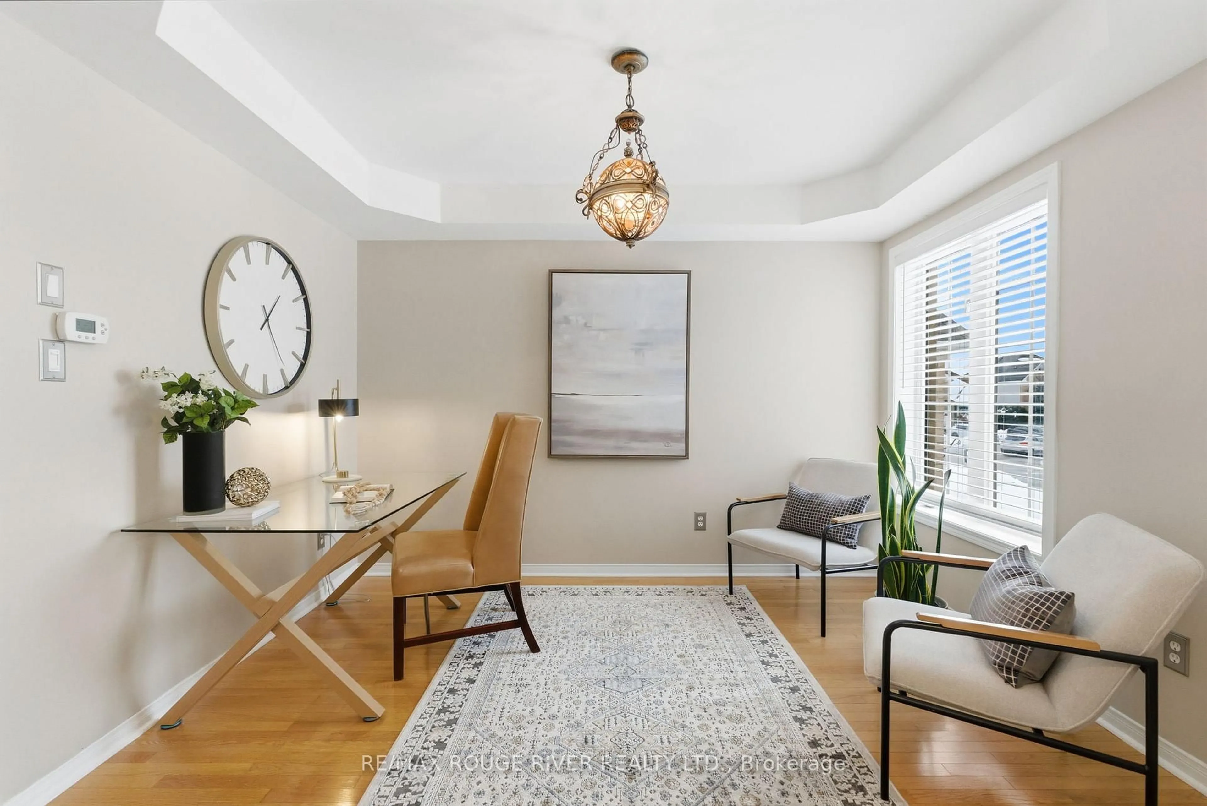 Living room with furniture, unknown for 1016 McQuay Blvd, Whitby Ontario L1P 1R7