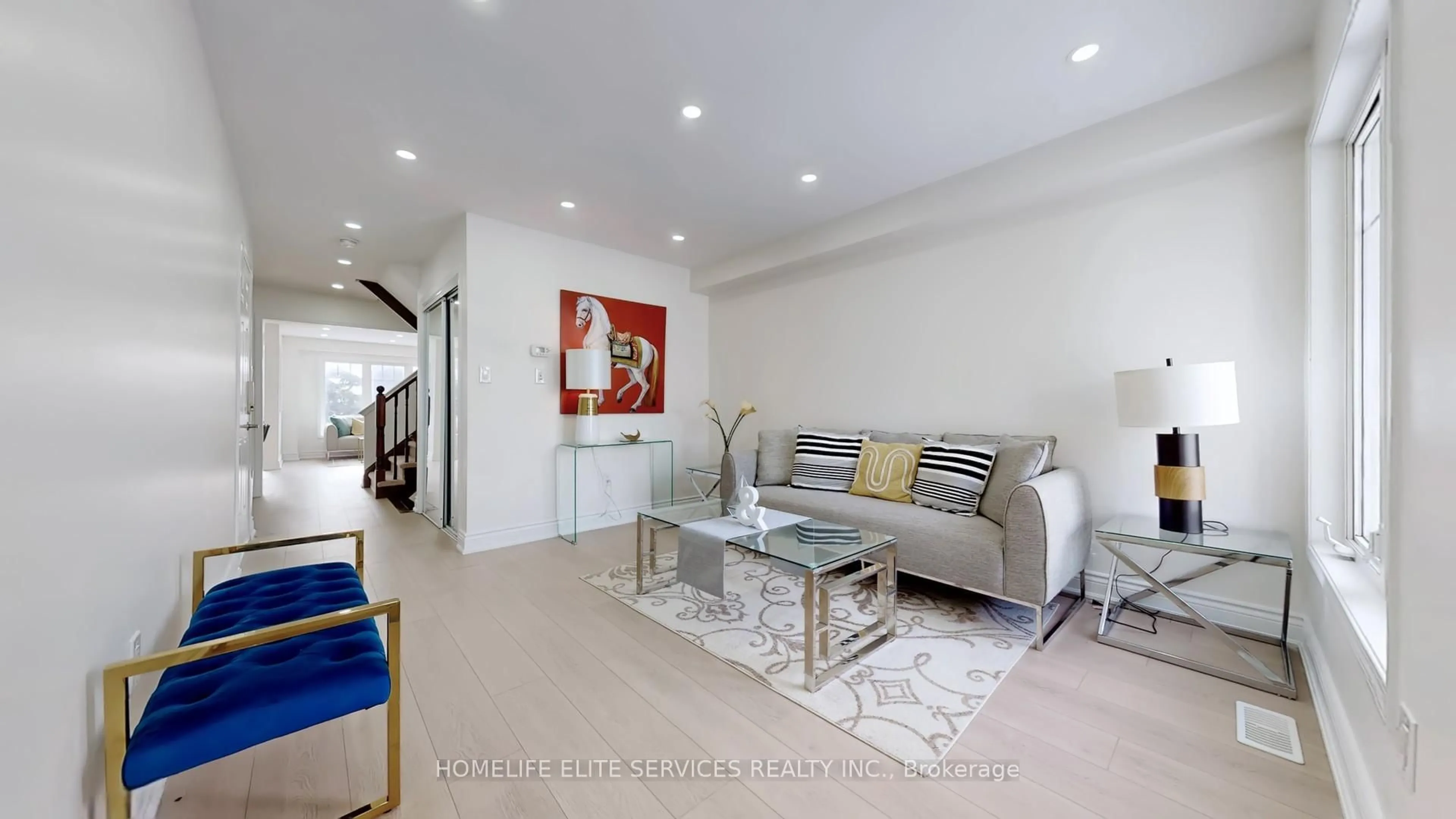 Living room with furniture, unknown for 1880 Liatris Dr, Pickering Ontario L1X 0A4