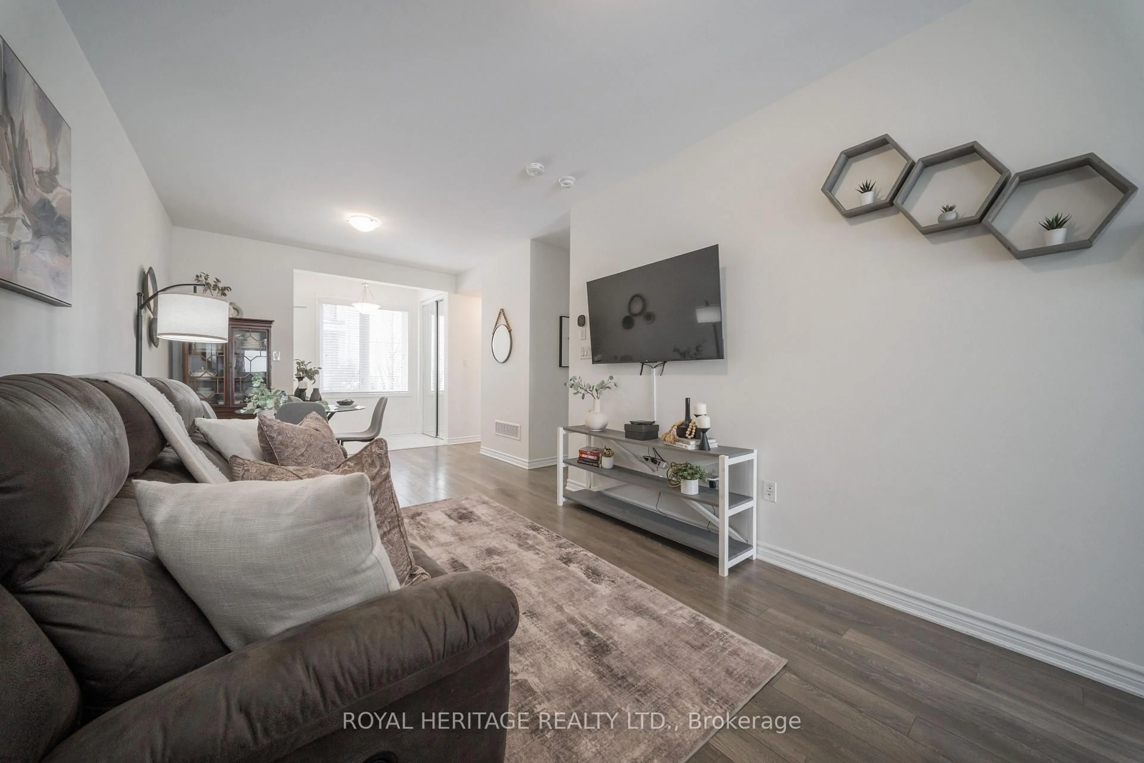 Living room with furniture, unknown for 1148 Dragonfly Ave #512, Pickering Ontario L1X 0H5