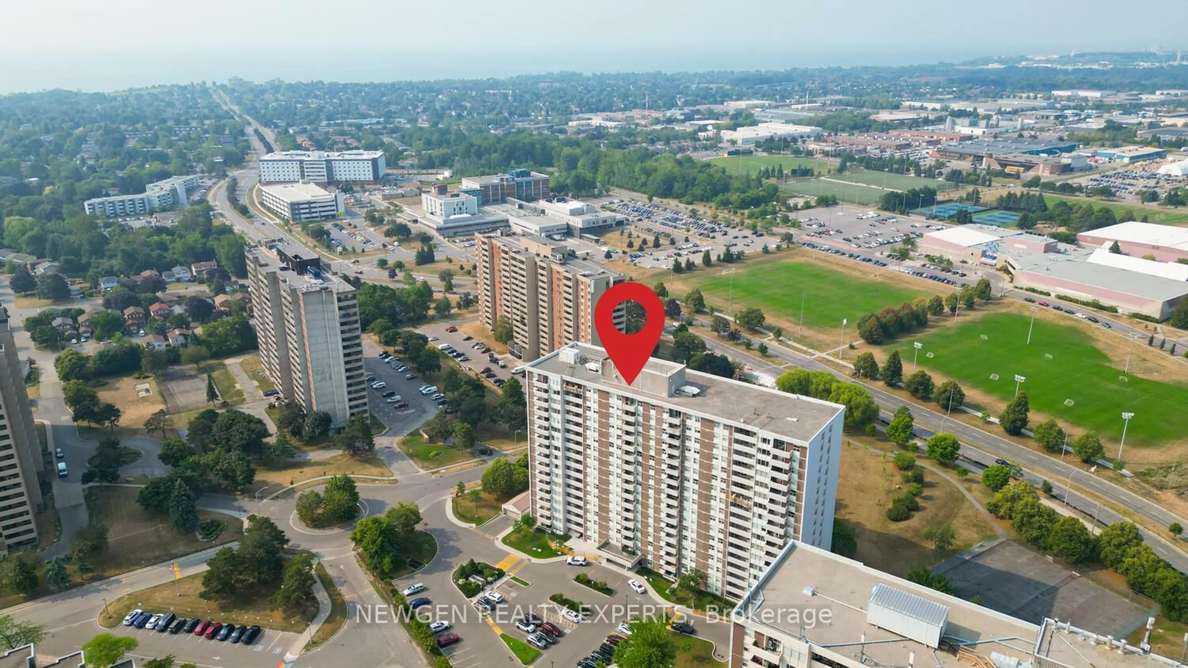 Picture of a map for 44 Falby Crt #1203, Ajax Ontario L1S 3L1