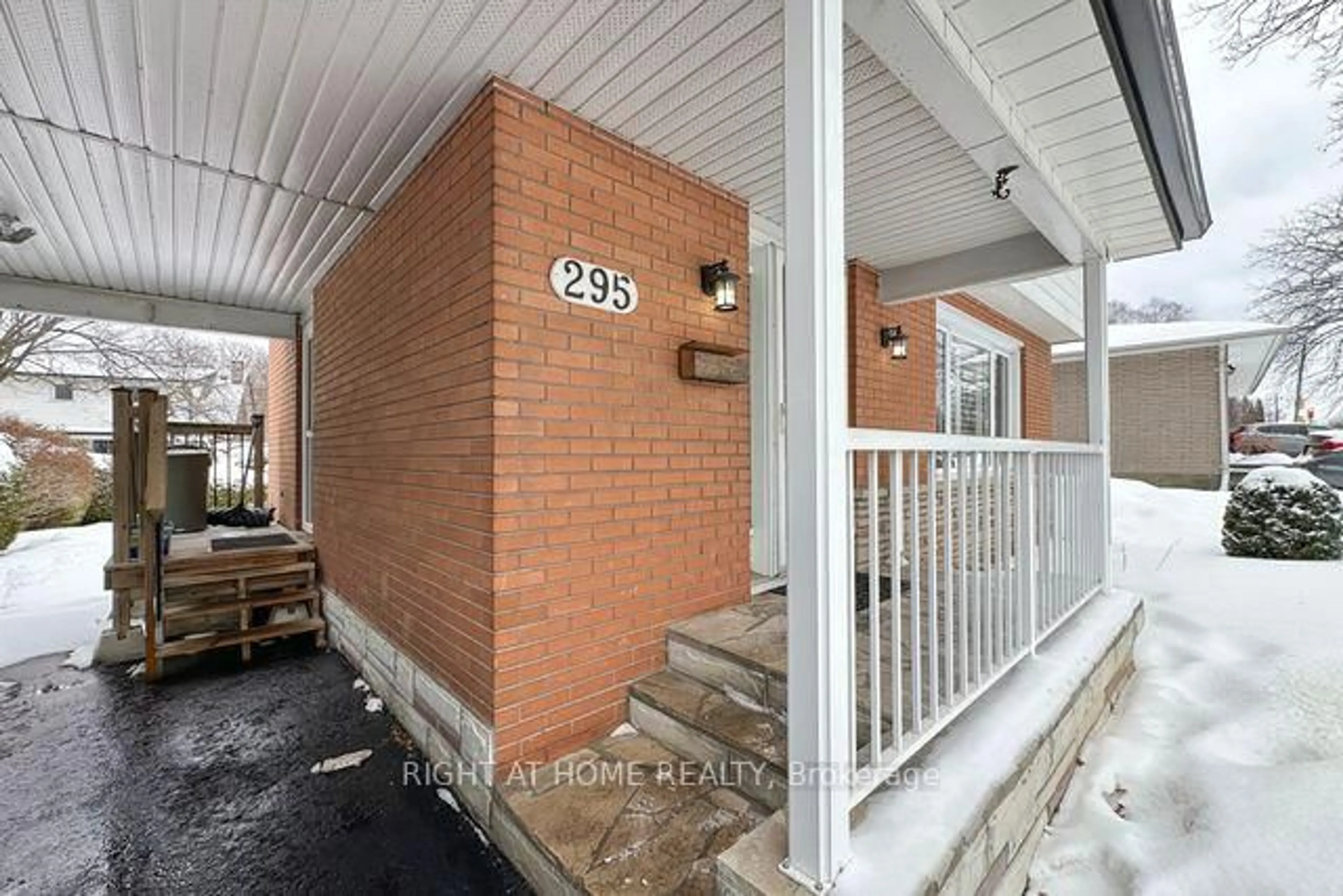Home with brick exterior material, street for 295 Central Park Blvd, Oshawa Ontario L1G 5Z5