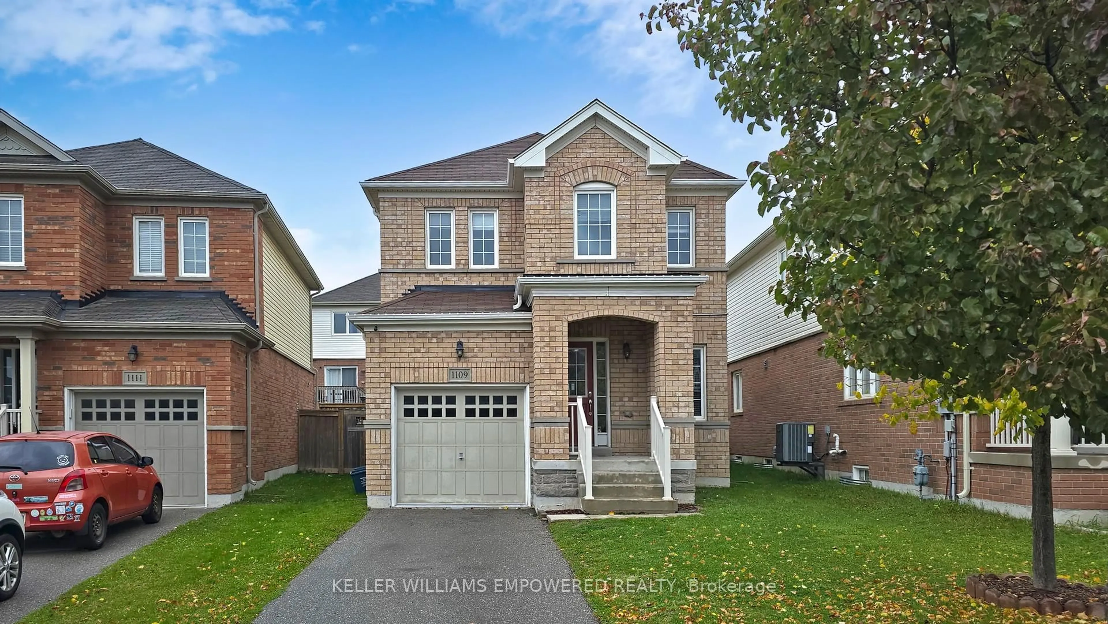 Home with brick exterior material, street for 1109 Schooling Dr, Oshawa Ontario L1K 0S3