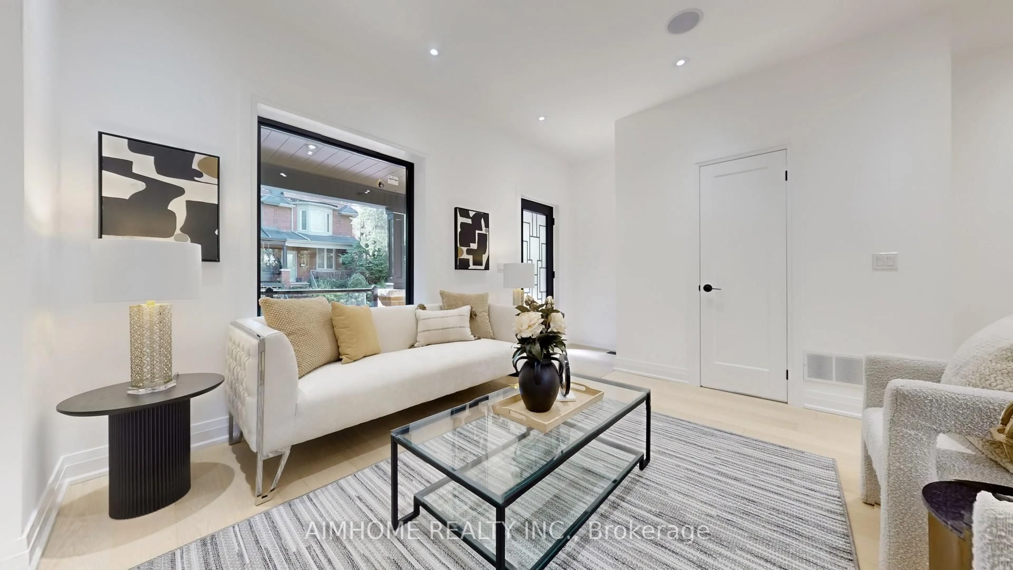 Living room with furniture, unknown for 38 Sparkhall Ave, Toronto Ontario M4K 1G5