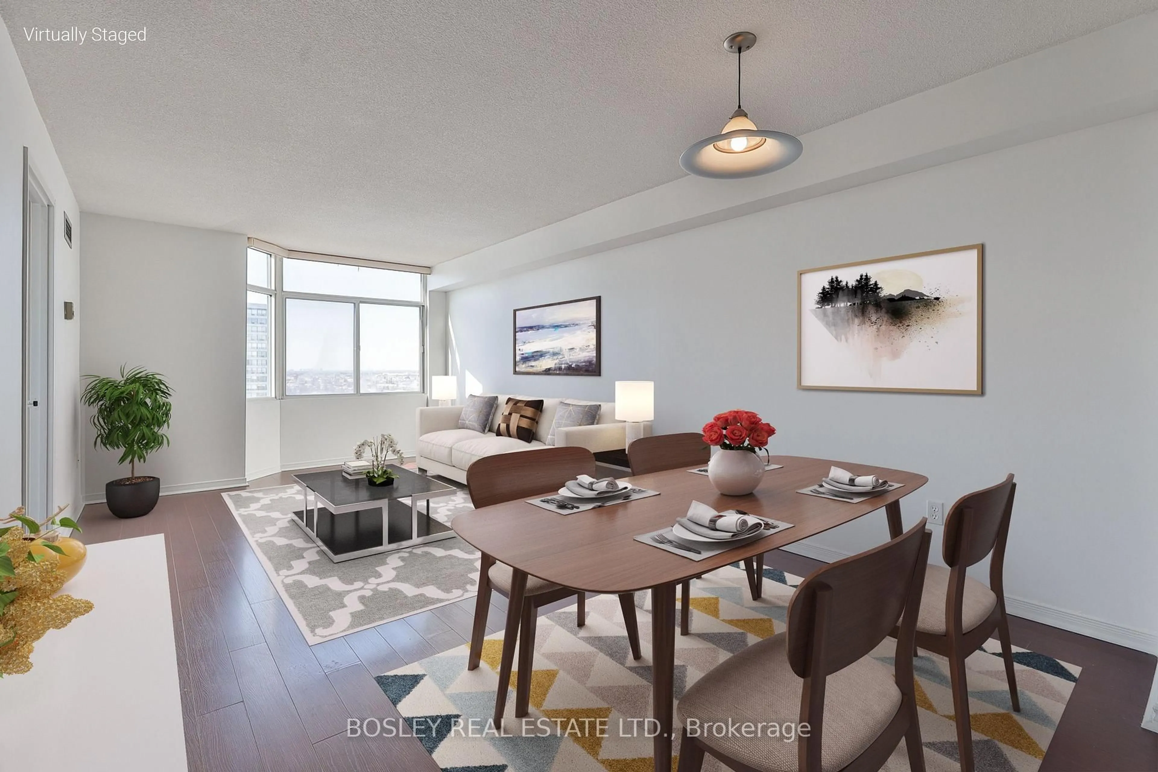 Living room with furniture, unknown for 88 Alton Towers Circ #1502, Toronto Ontario M1V 5C5