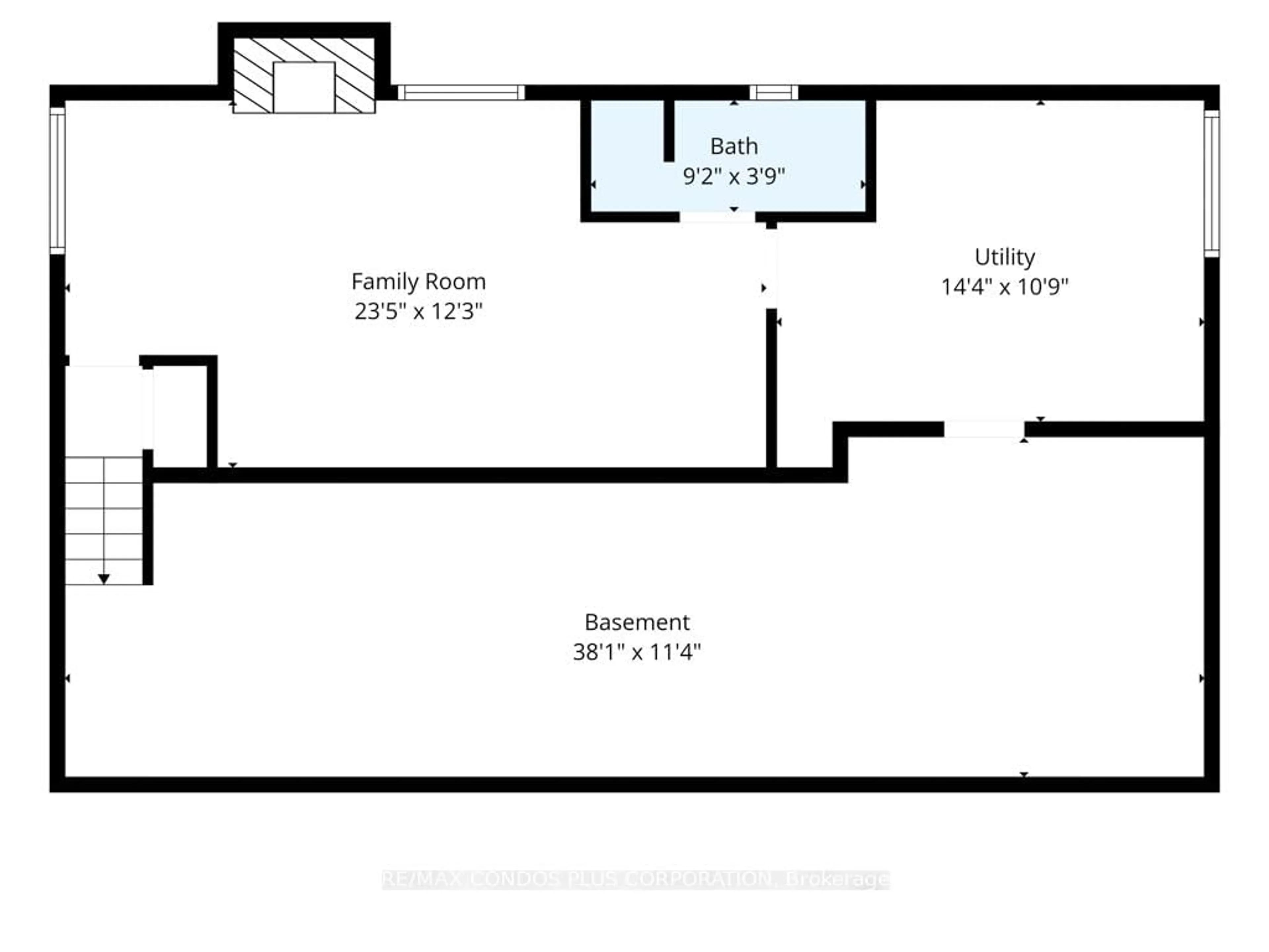 Floor plan for 6 Munson Cres, Toronto Ontario M1P 3M7