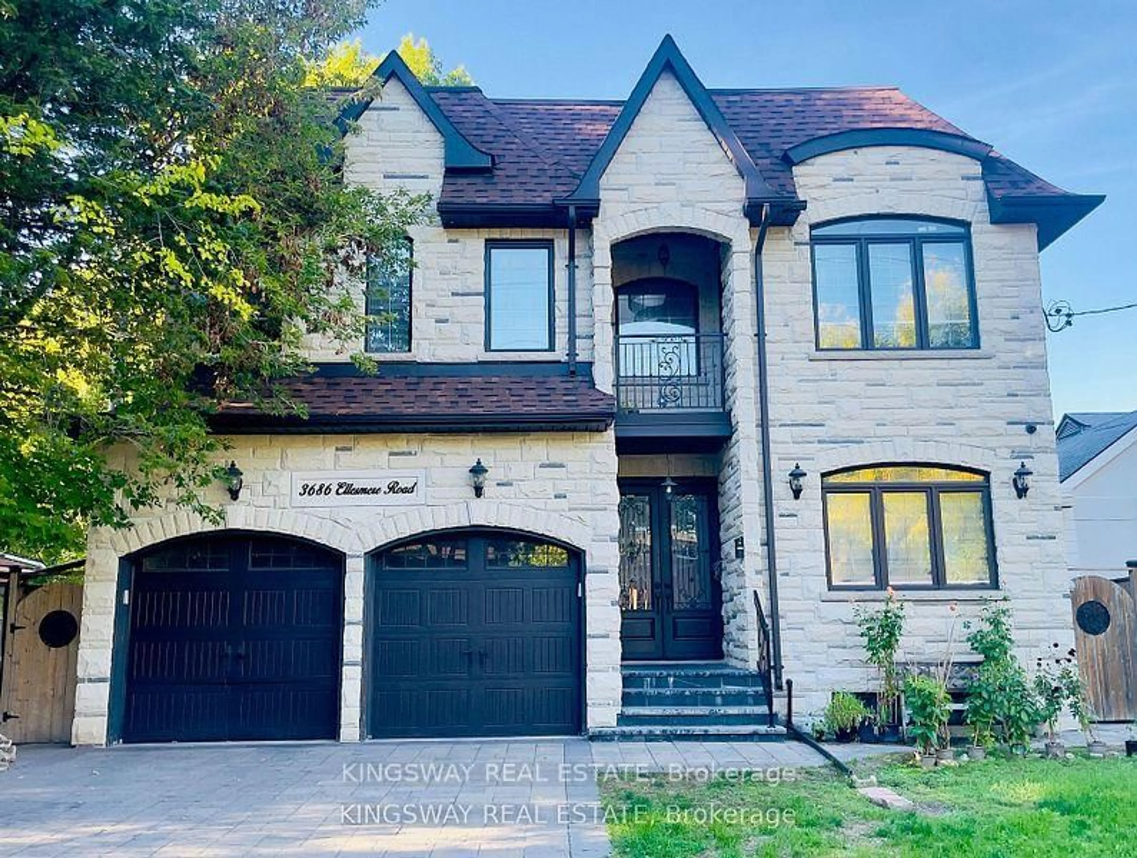 Home with brick exterior material, street for 3686 Ellesmere Rd, Toronto Ontario M1C 1H6