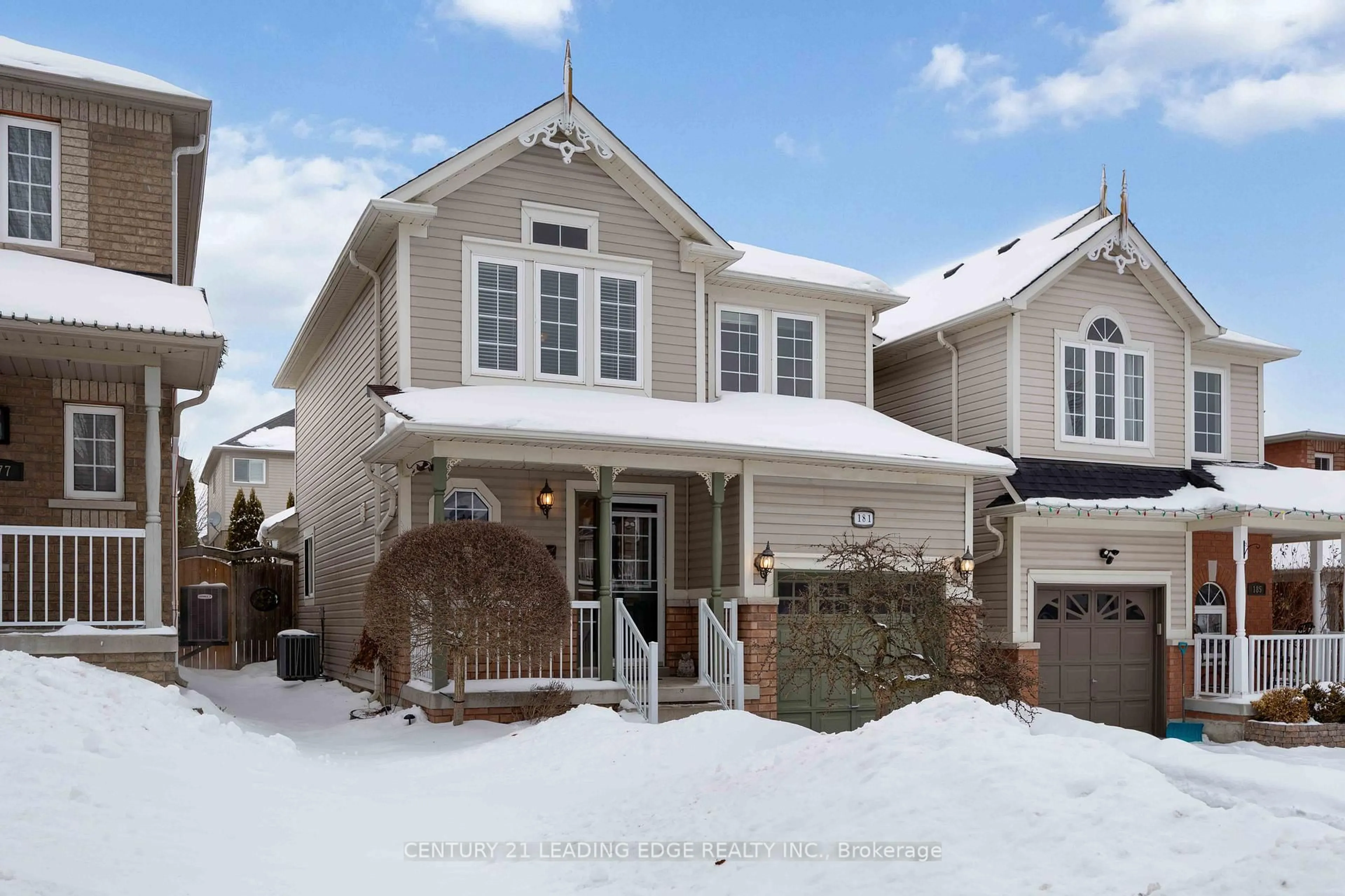 Home with vinyl exterior material, street for 181 Bottrell St, Clarington Ontario L1C 5M9