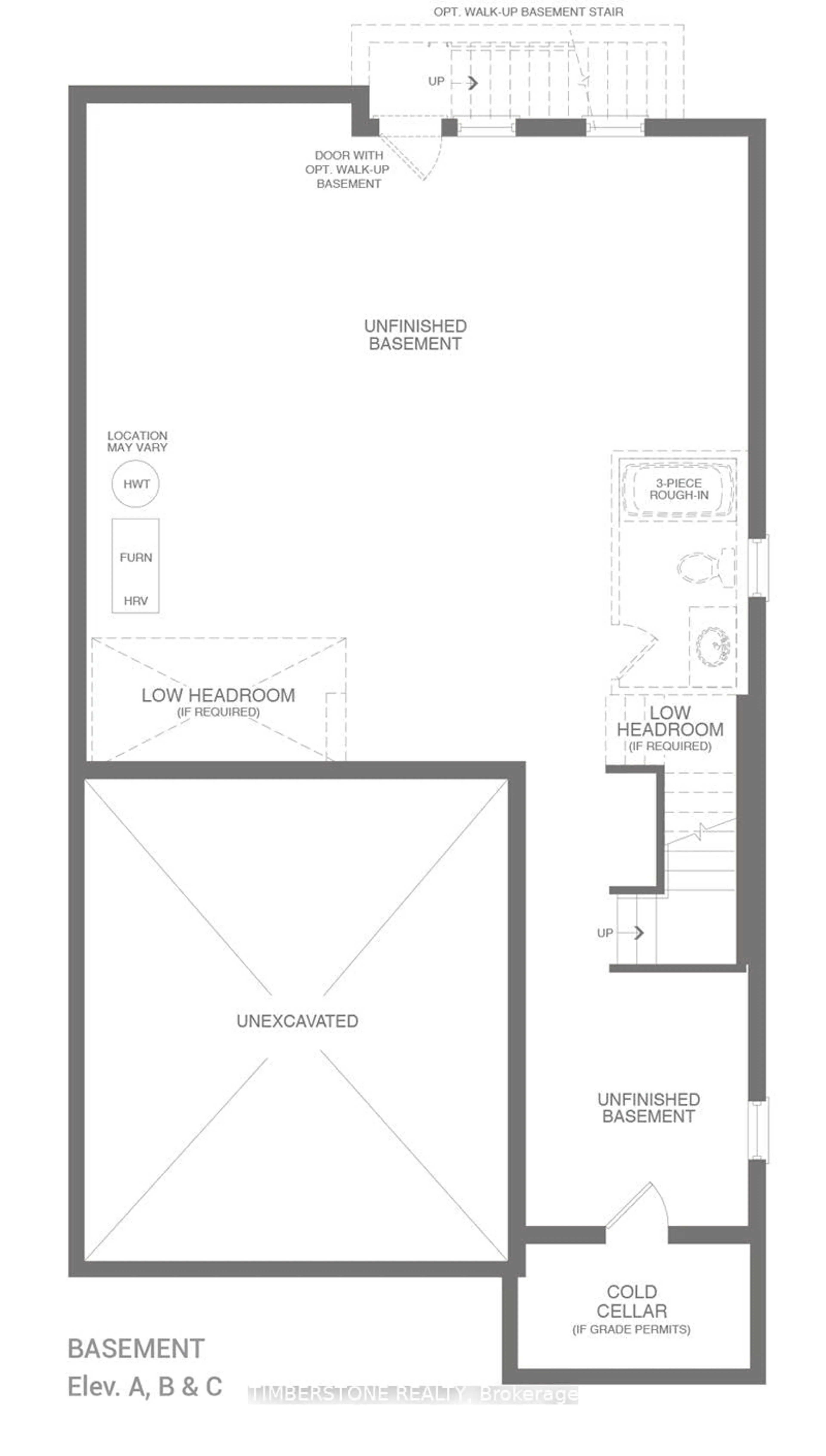 Floor plan for 433 Coronation Rd, Whitby Ontario L1P 0R4