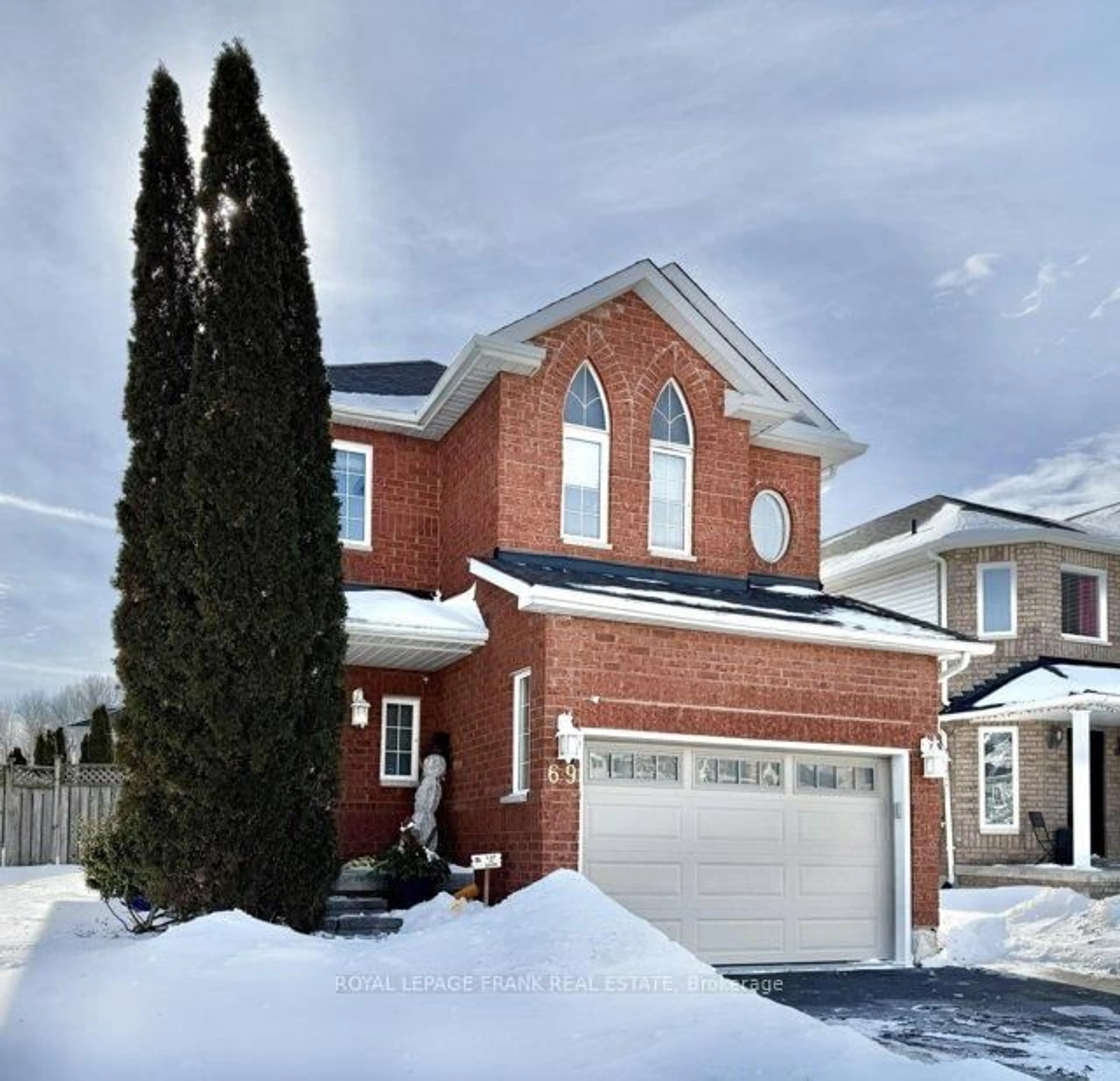Home with brick exterior material, street for 69 Guildwood Dr, Clarington Ontario L1C 5C7