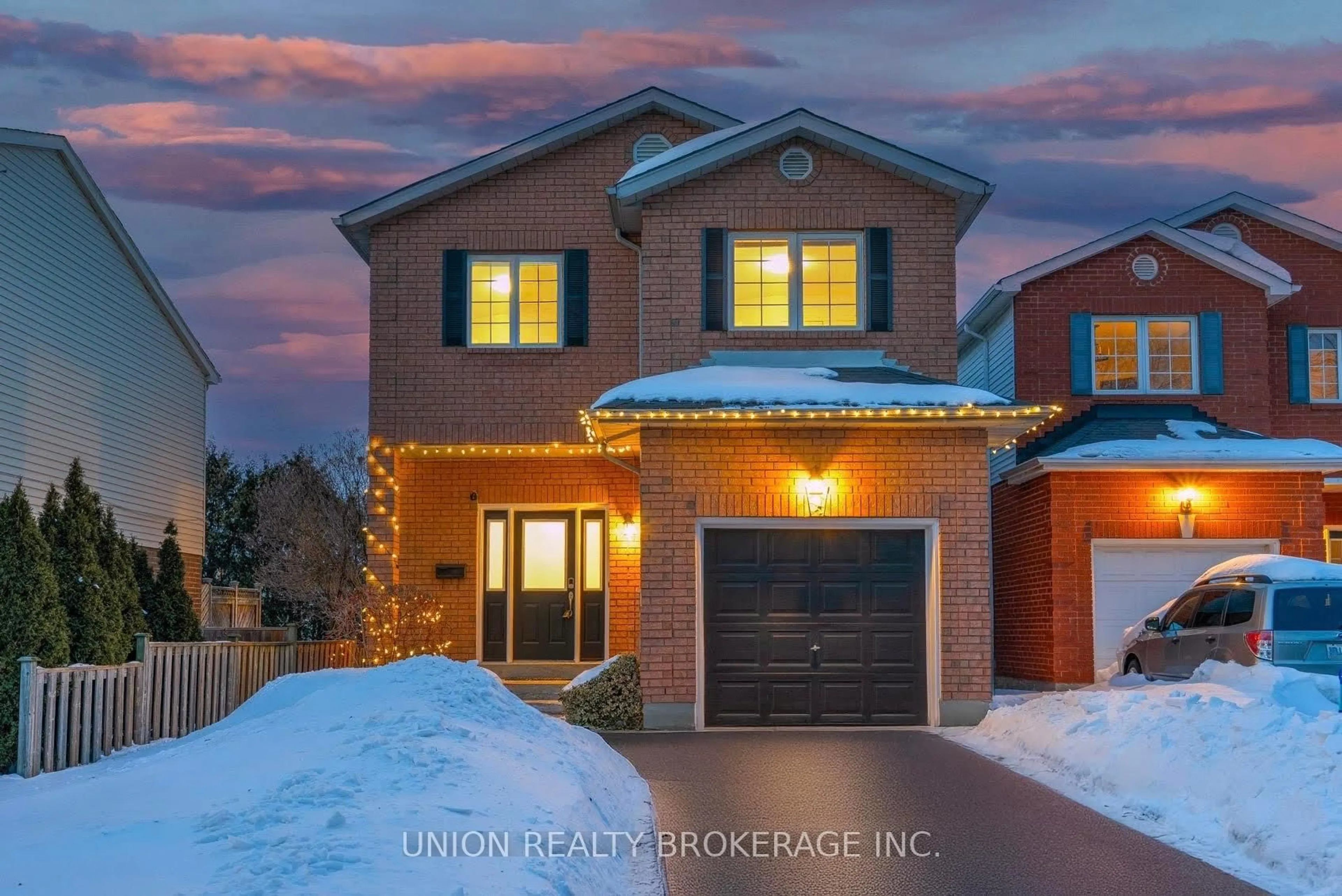 Home with brick exterior material, street for 96 Coalport Dr, Toronto Ontario M1N 4B8