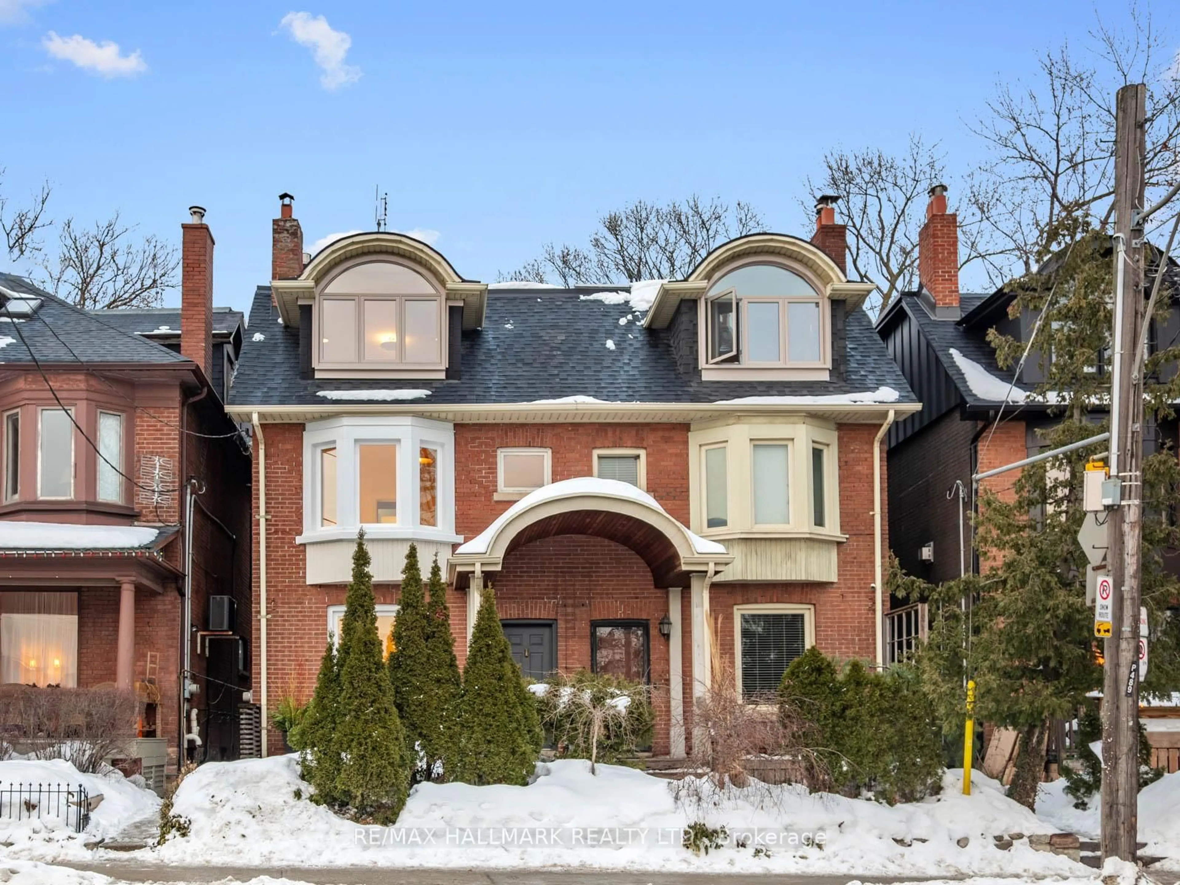 Home with brick exterior material, street for 491 Broadview Ave, Toronto Ontario M4K 2N4