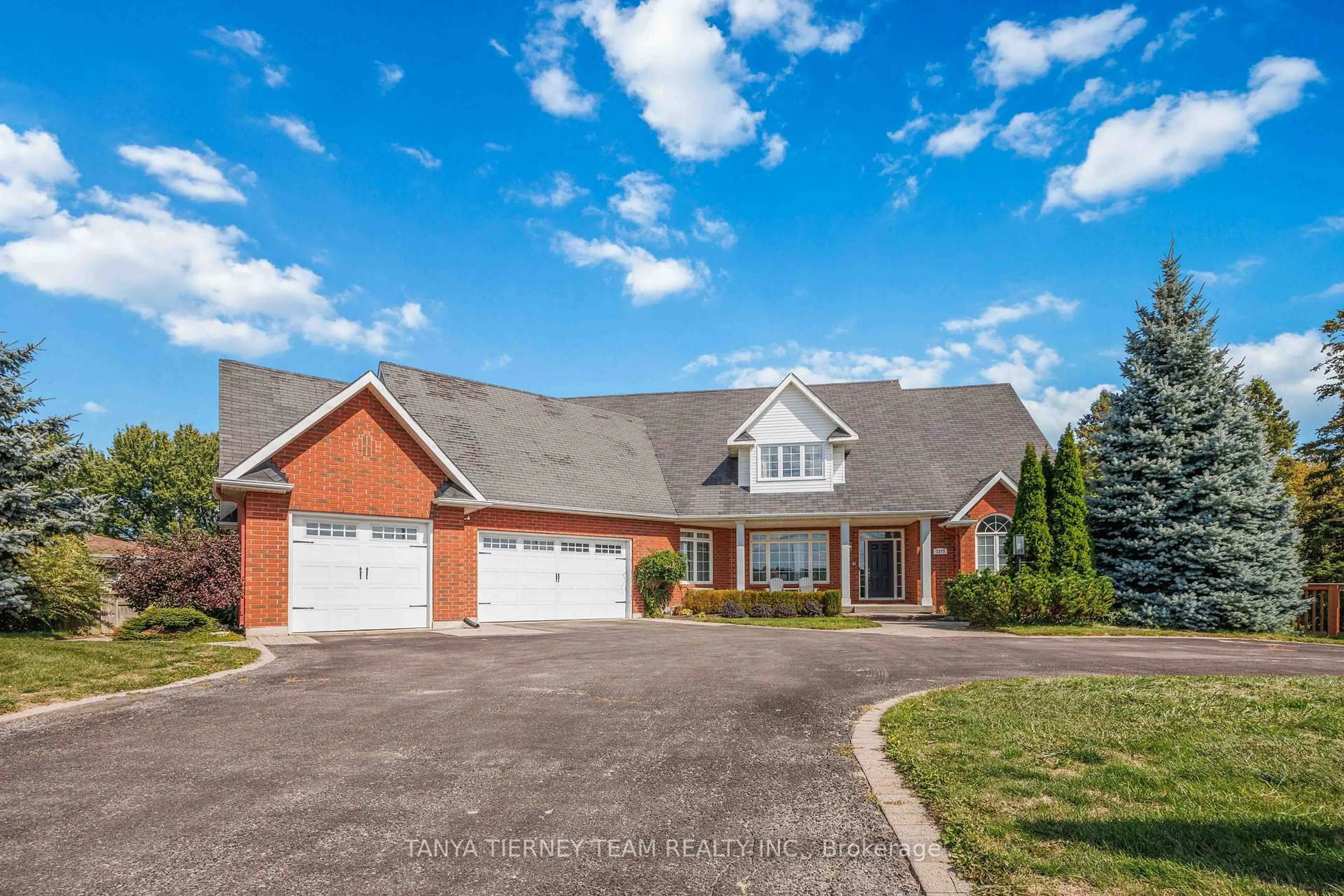 Home with brick exterior material, unknown for 1277 Townline Rd, Clarington Ontario L1H 8L7
